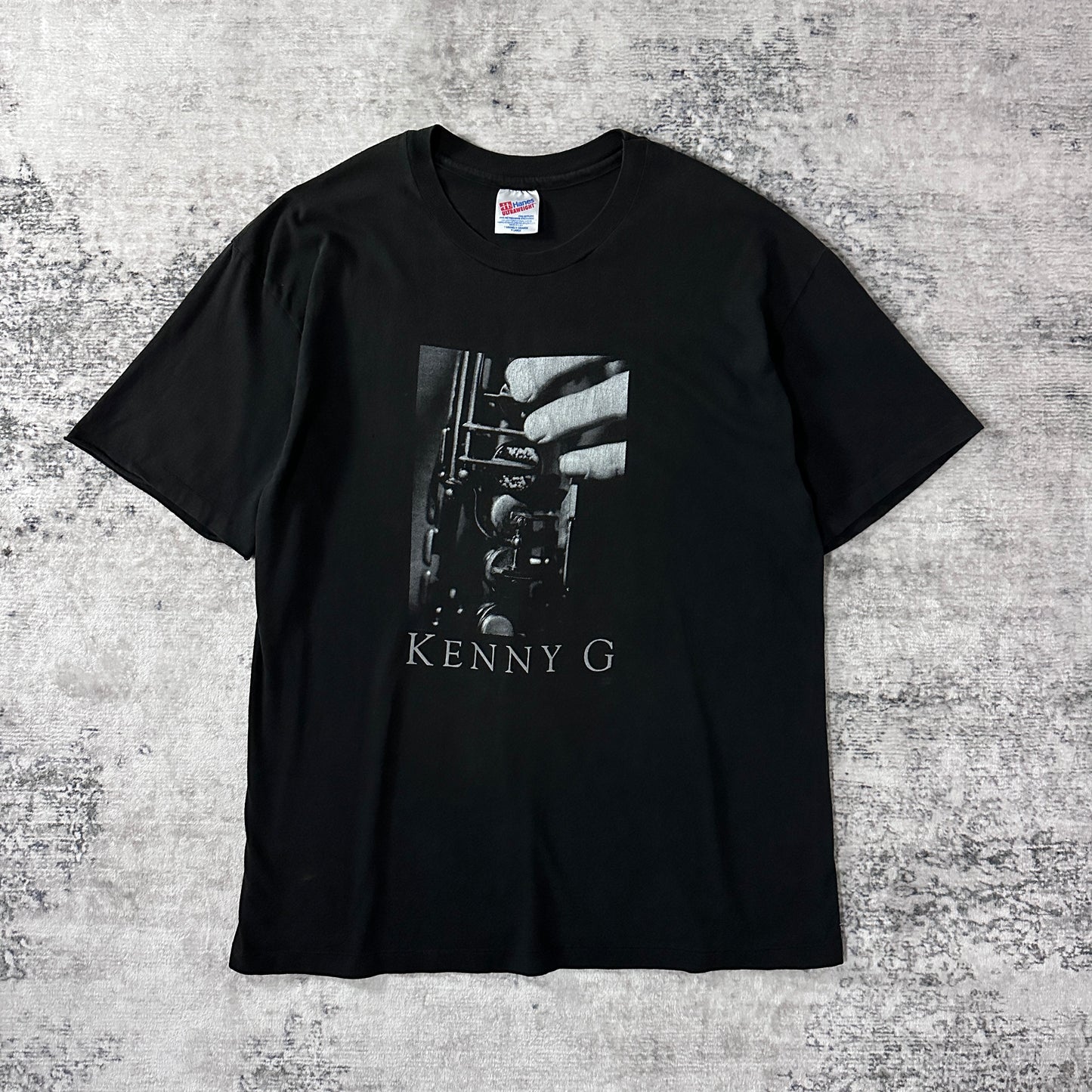 Kenny G Breathless Local Crew Hanes Ultraweight Black T-Shirt XL