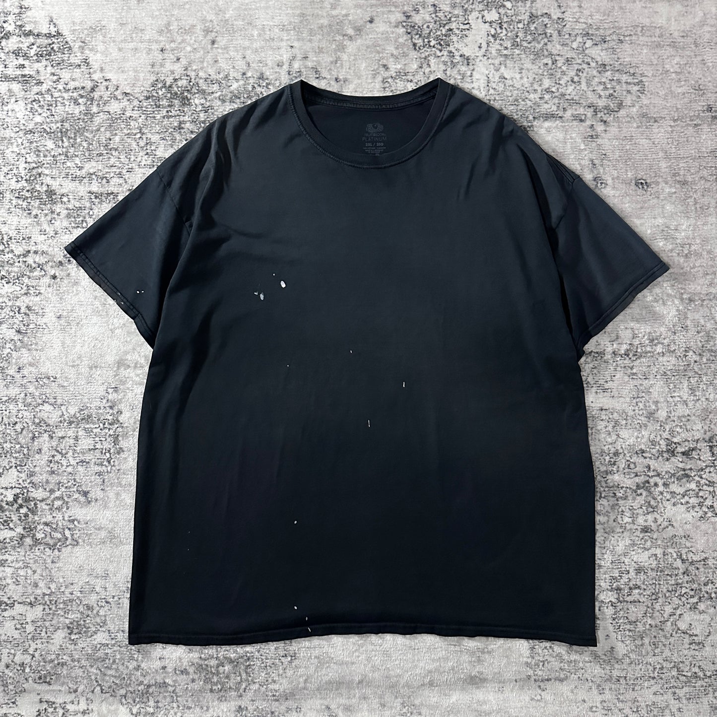 Black Paint Splatter T-Shirt 2XL