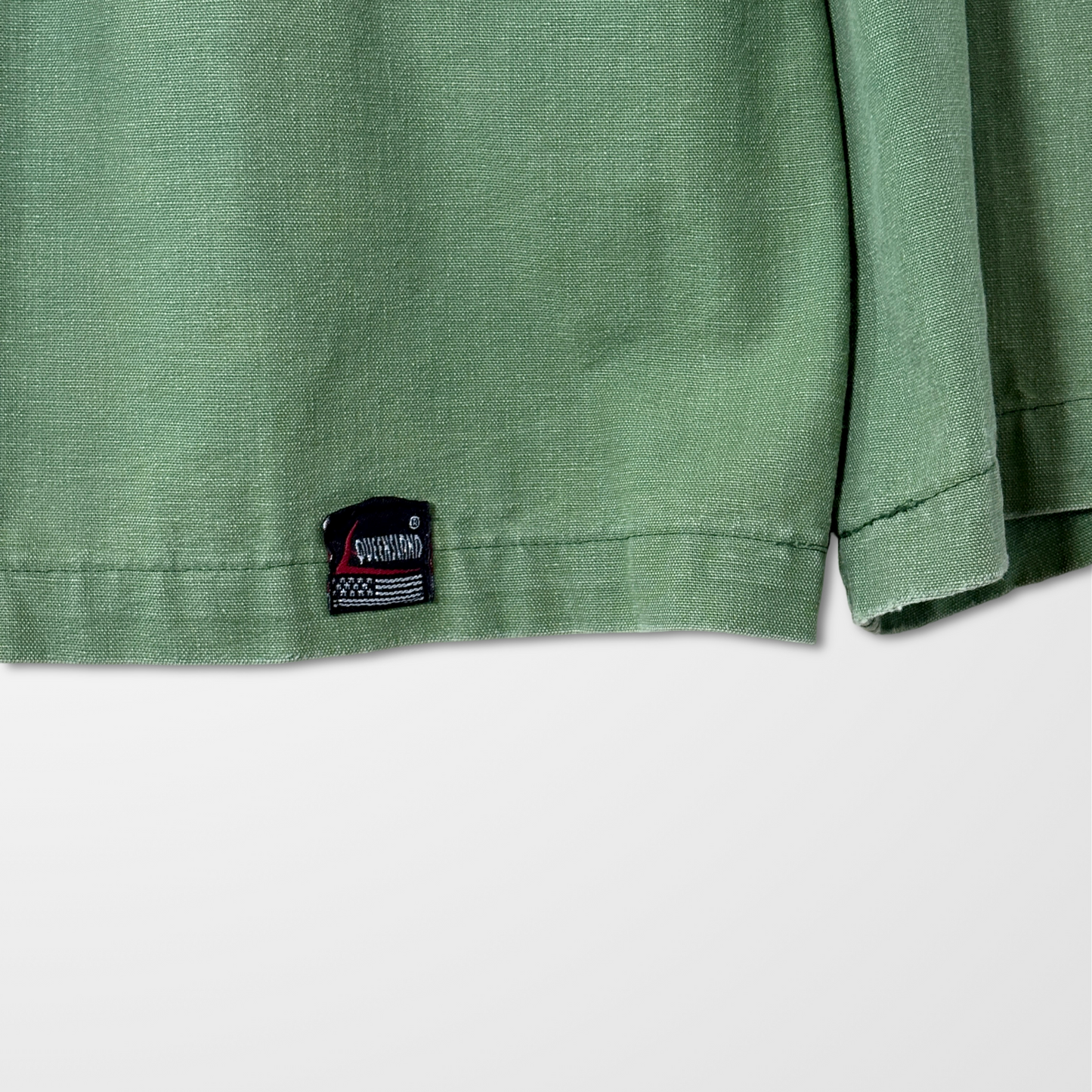 Fisherman's SmockCotton Popover Smock Shirt – Olive Green L