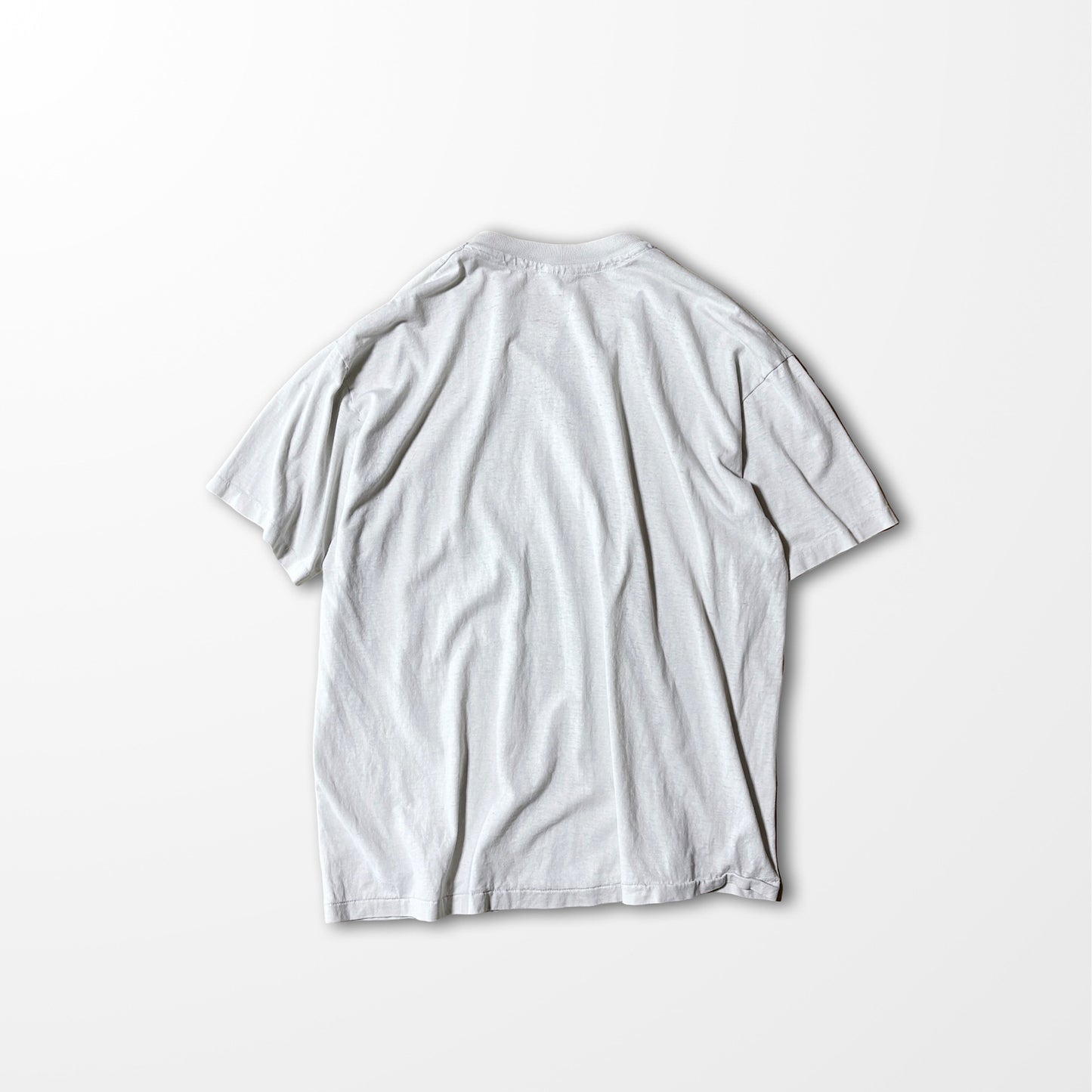 Faded Print T-shirt / Happy Hollow Fun Run / dragon graphic / Made in USA