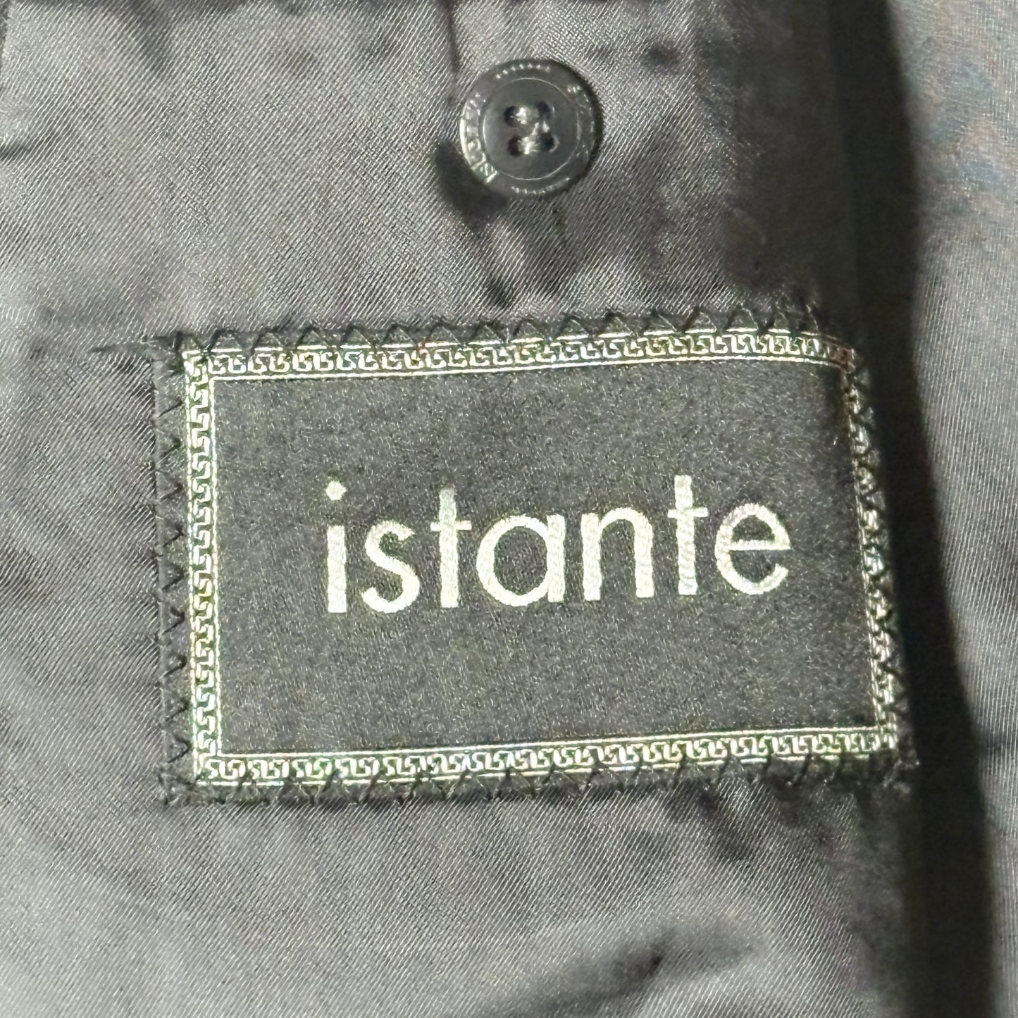 Versace Istante Wool Double-Breasted Black Jacket – Made in Spain