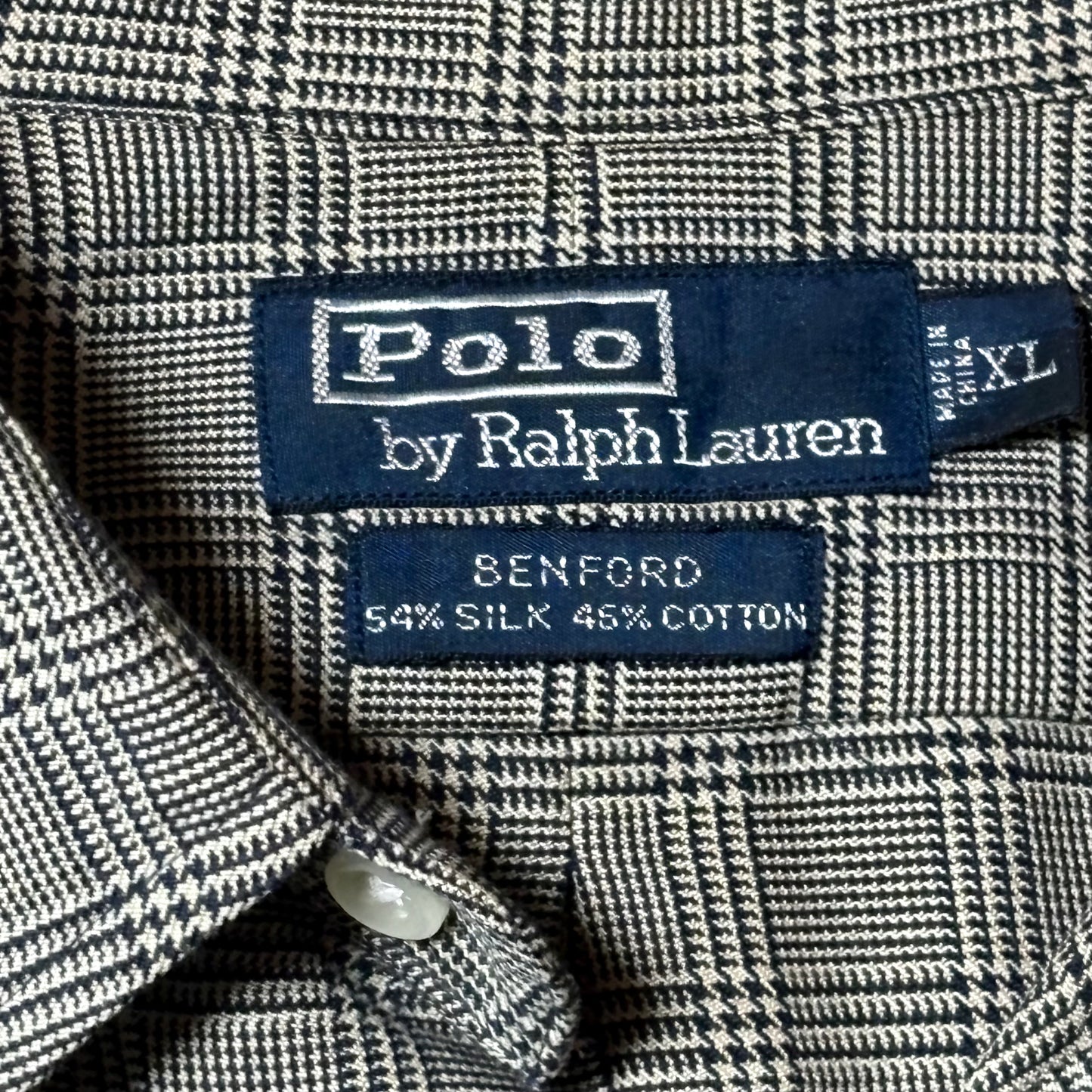 Ralph Silk Blend Check Shirt – Ralph Lauren BENFORD