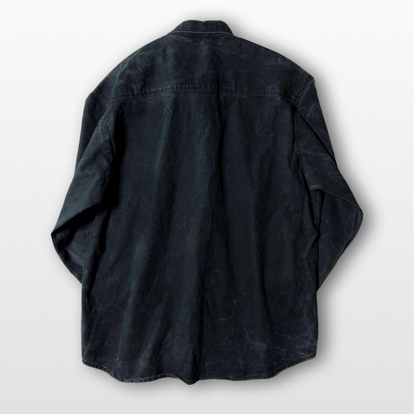 Faded Duck Shirt XL Dakota Black Navy Vintage Work Style