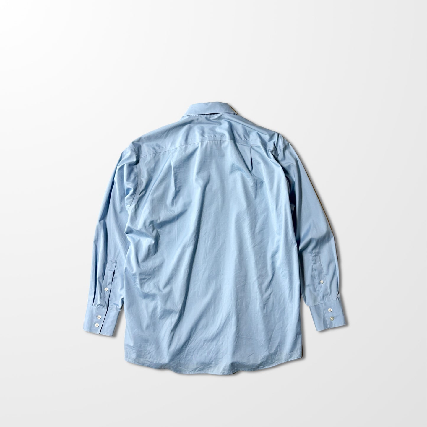 Cotton Blend Light Blue Shirt Calvin Klein – L