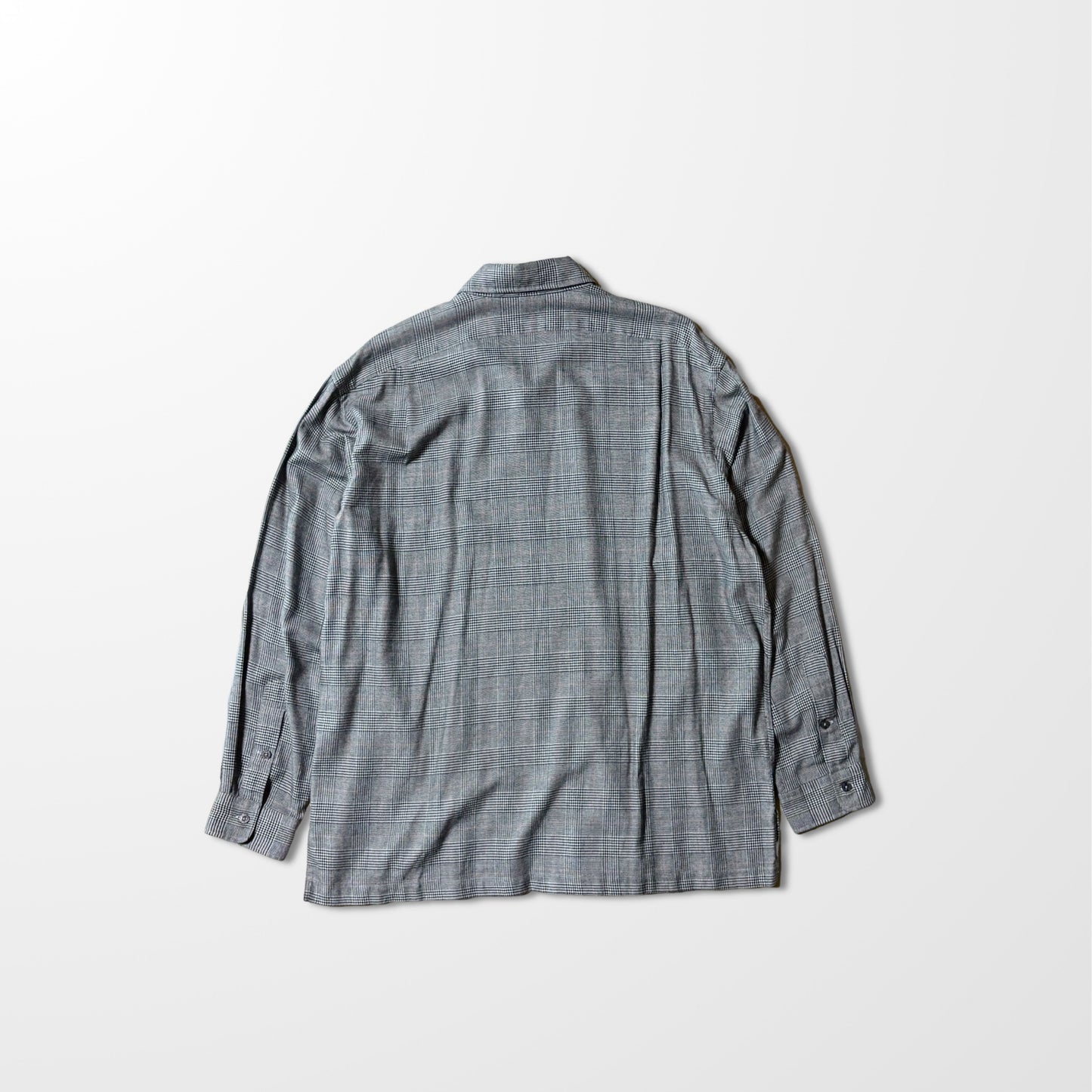 Cotton Rayon Glen Check Shirt Polo Golf Ralph Lauren – XL
