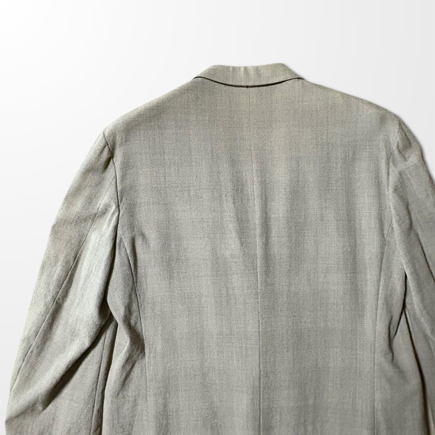 Christian Dior Monsieur Double-Breasted Jacket - Light Gray Glen Check Wool