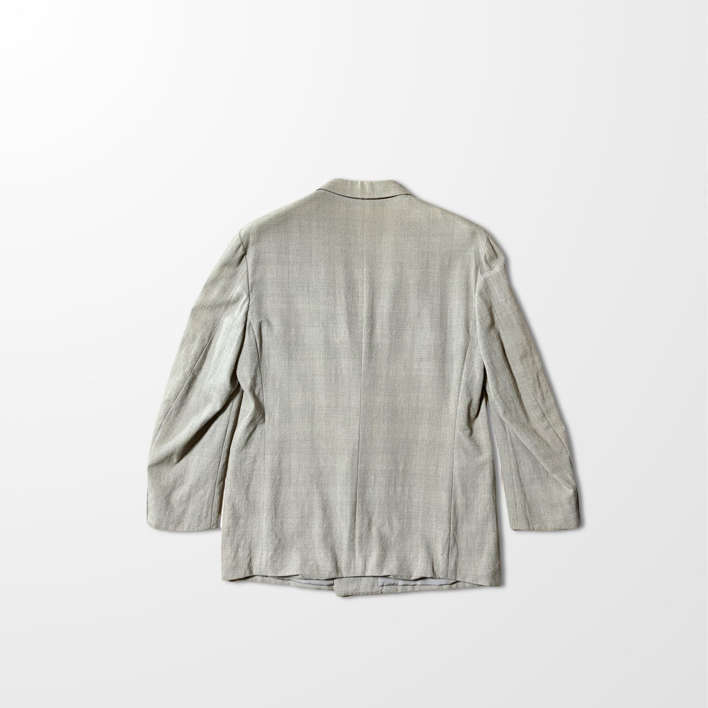 Christian Dior Monsieur Double-Breasted Jacket - Light Gray Glen Check Wool