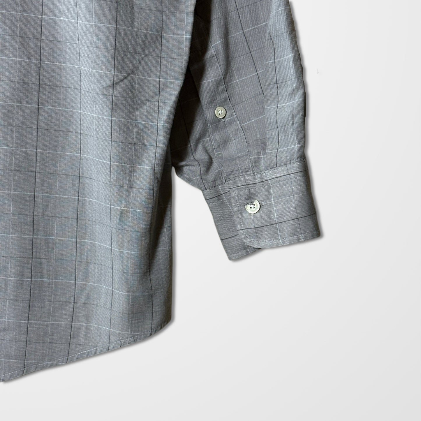 Grid Check Shirt - Christian Dior  Made in USA
