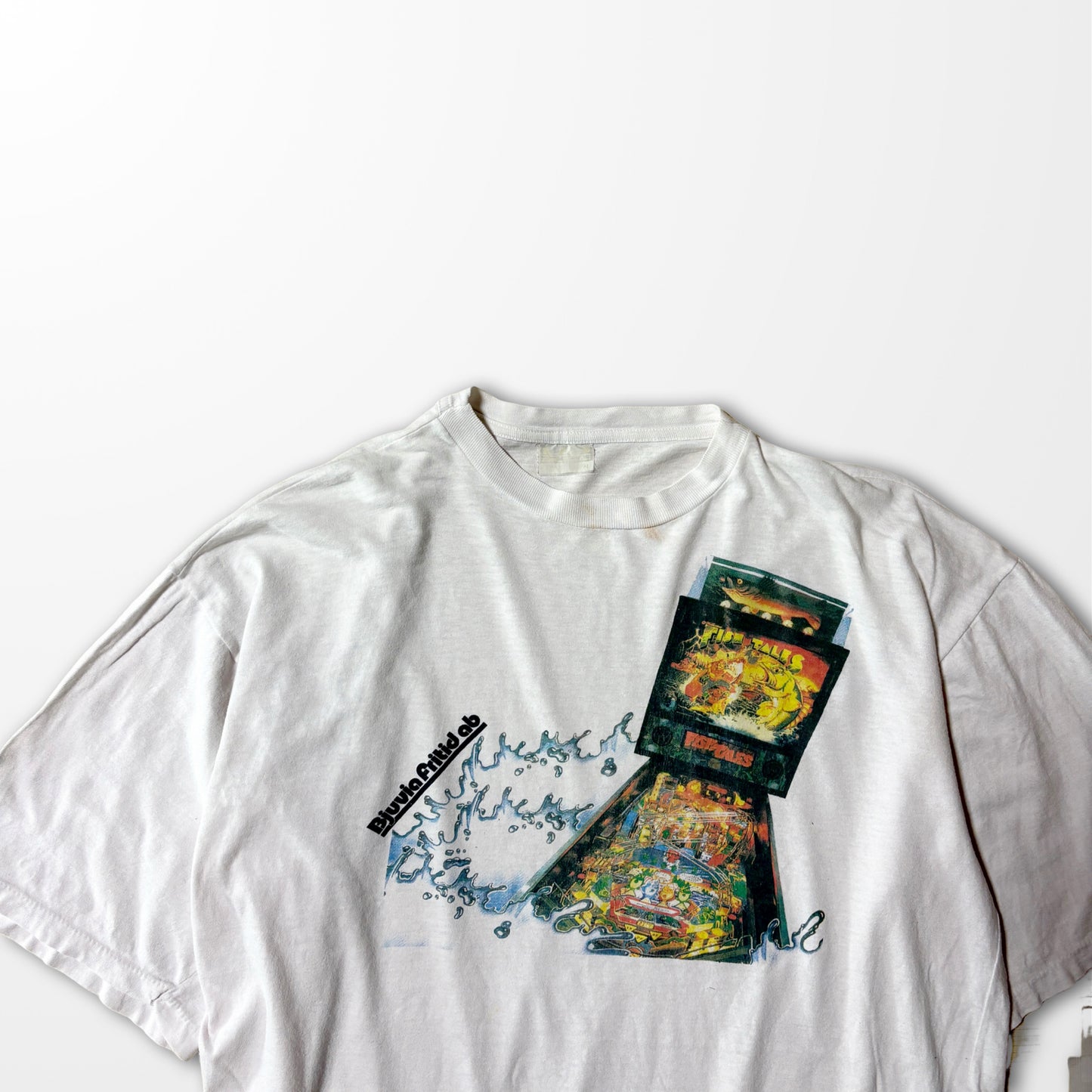 Splash Pinball Graphic Tee – Vintage Vibes