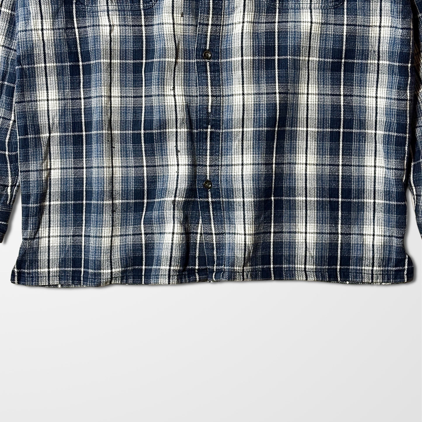 Blue Check Flannel Shirt – XL Tall