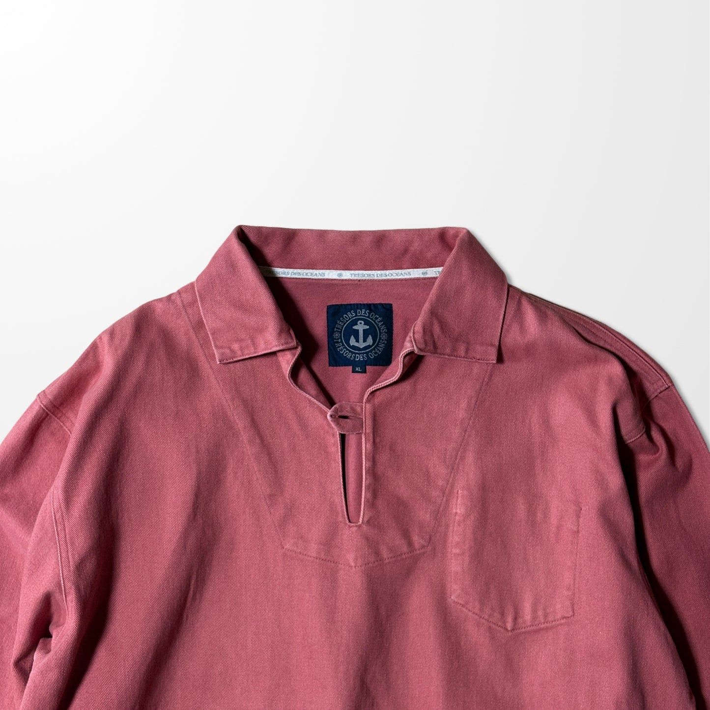 Trésors Des Océans Cotton Fisherman Smock Pink – XL