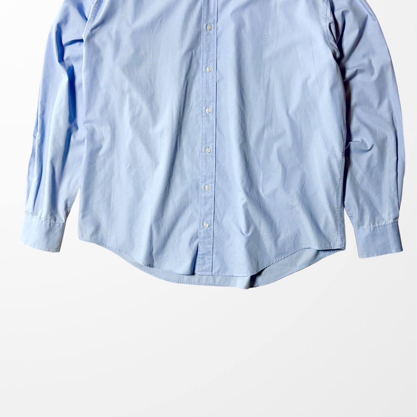 Yves Saint Laurent Light Blue Dress Shirt – Classic Minimalism