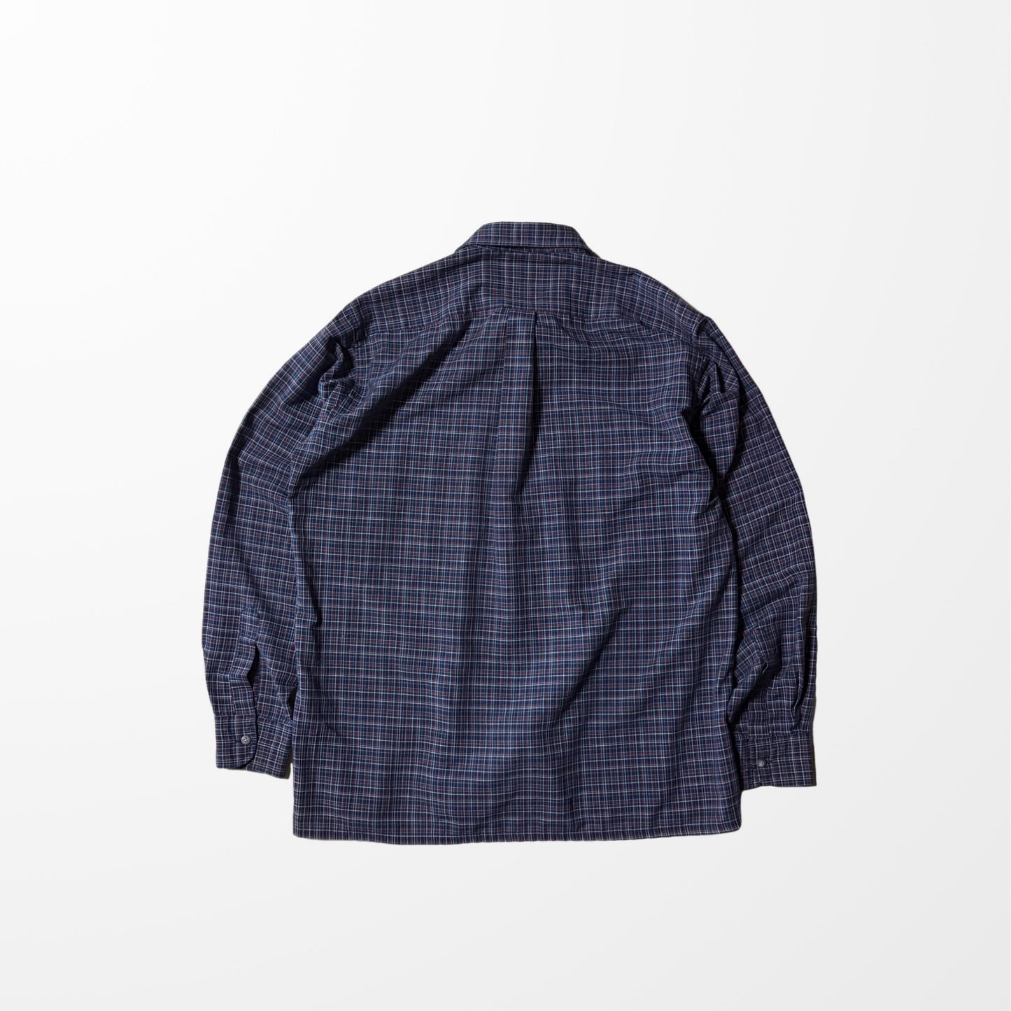 Yves Saint Laurent Sportswear Check Shirt – Navy & Red