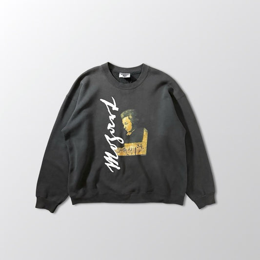 Lee Mozart Graphic Sweatshirt Black USA Made – XL