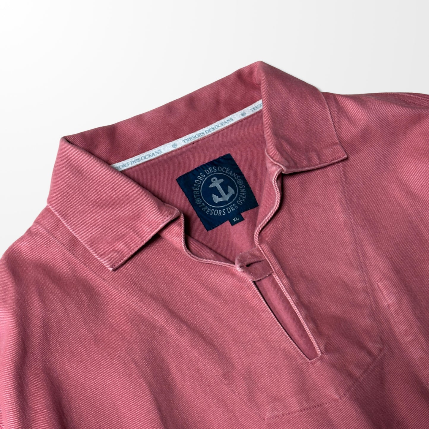 Trésors Des Océans Cotton Fisherman Smock Pink – XL