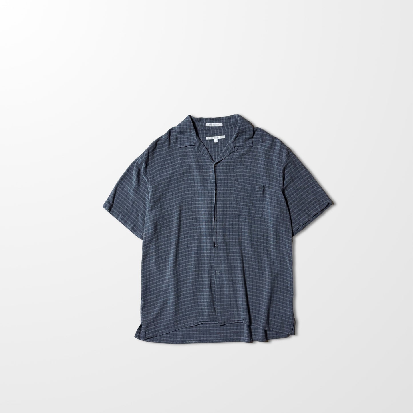 Perry Ellis Rayon Rayon　100％ Check Shirt　Open　