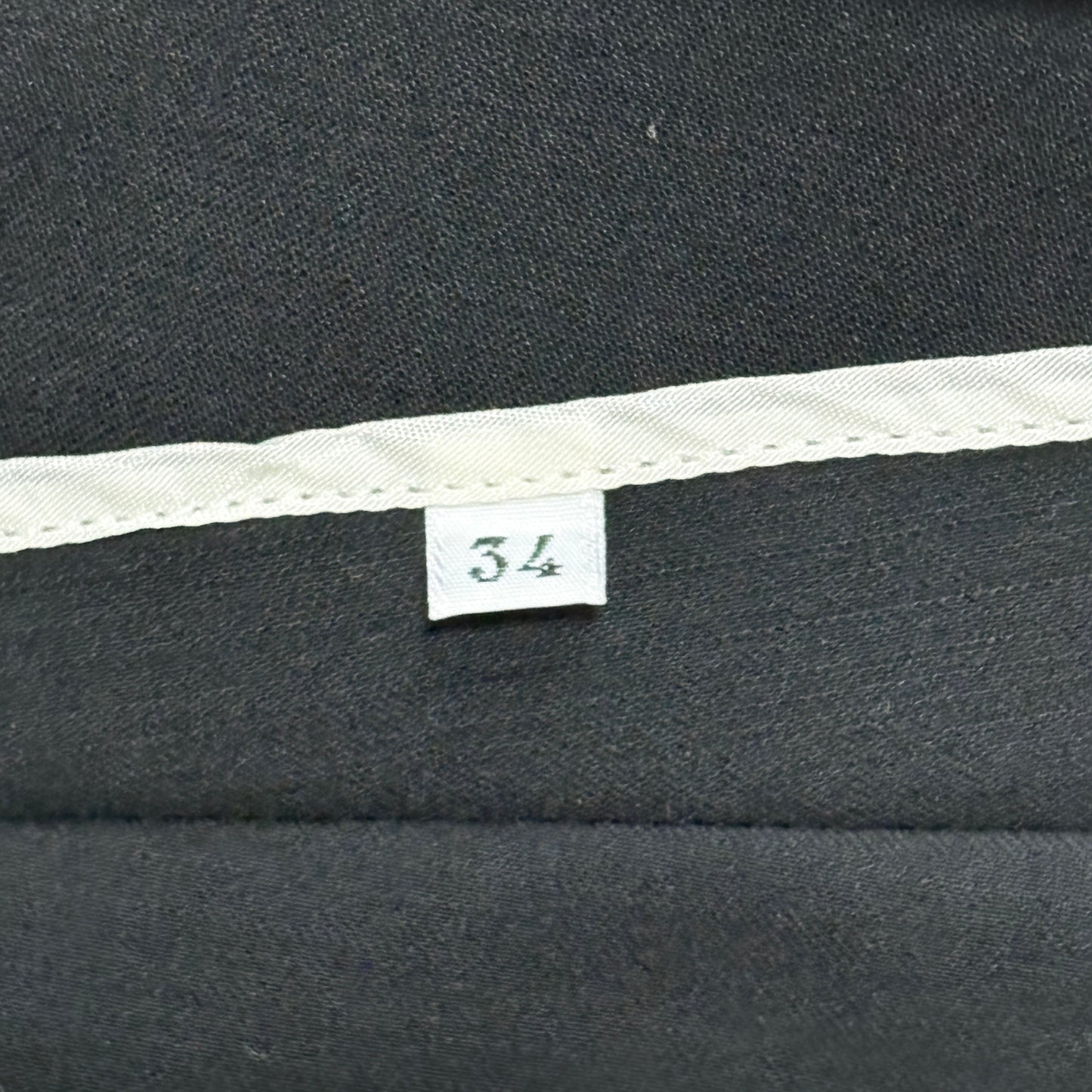 4Tack Wide Pants – Black – Zanella-Size 34