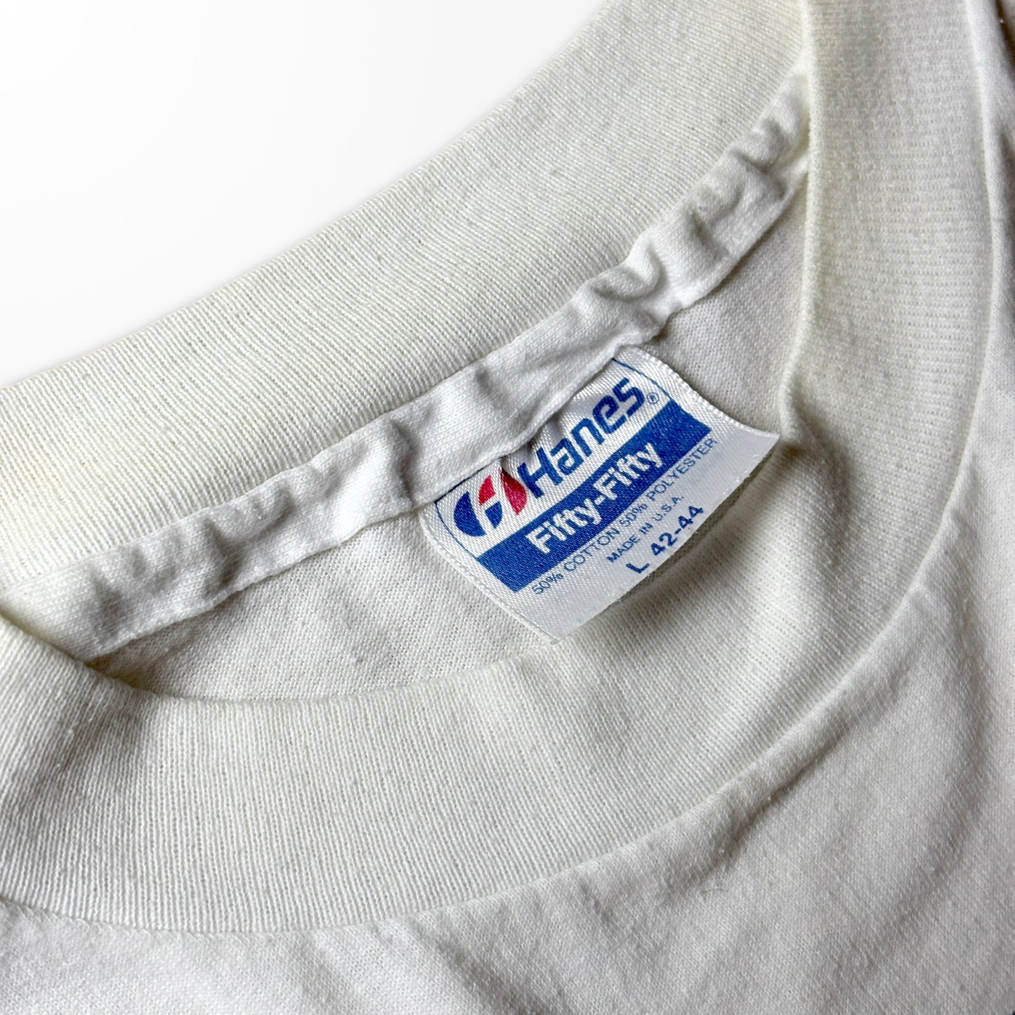 Windows Attitude" Cartoon Print T-shirt / Fade White Tee