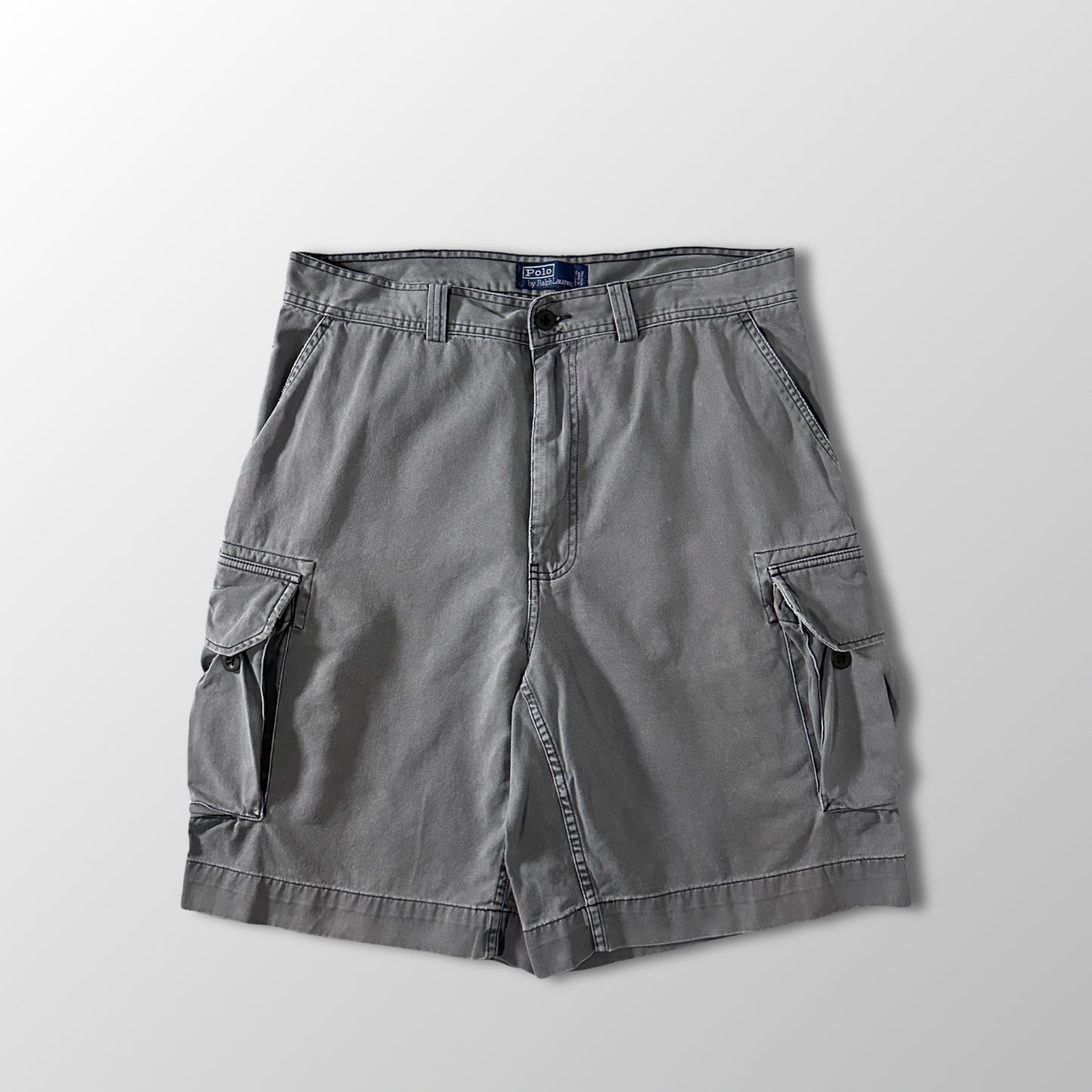 Polo Chino Cargo Shorts Gray Size 35 Polo by Ralph Lauren