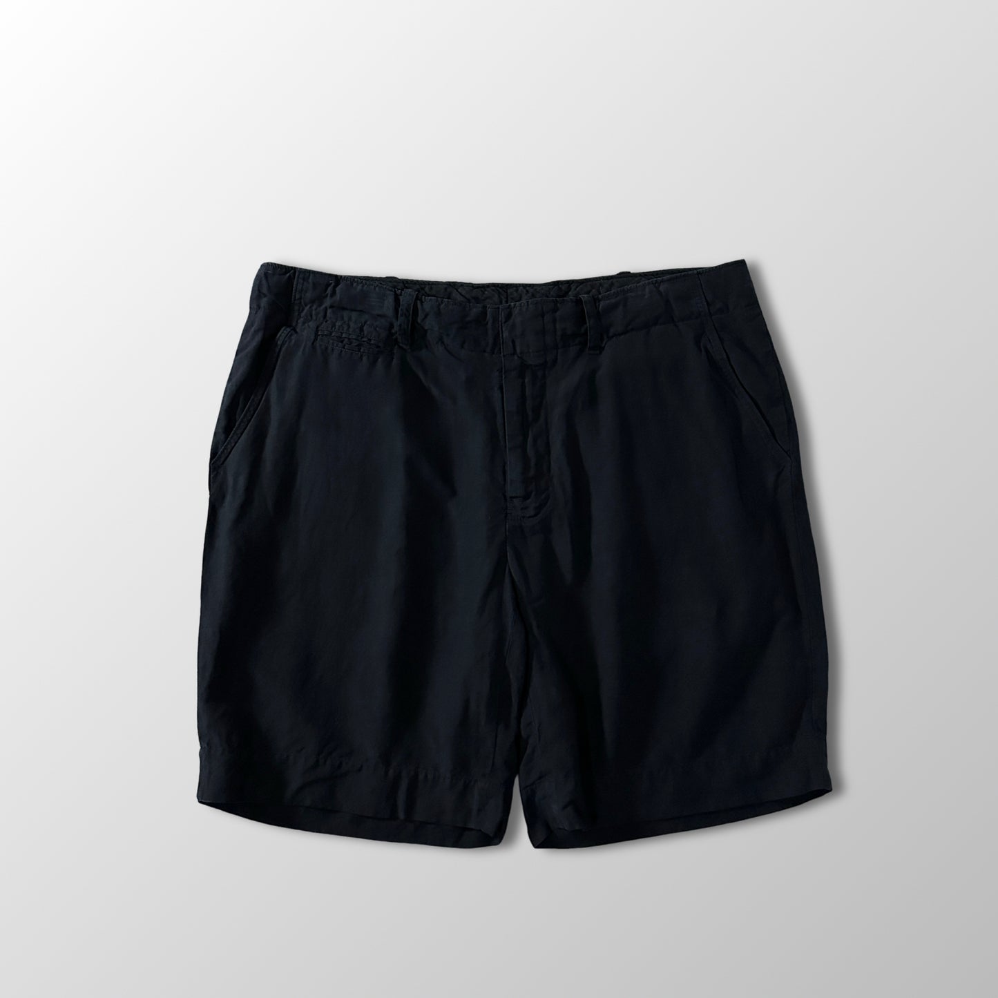 Polo by Ralph Lauren Linen Silk Black Shorts Size 38