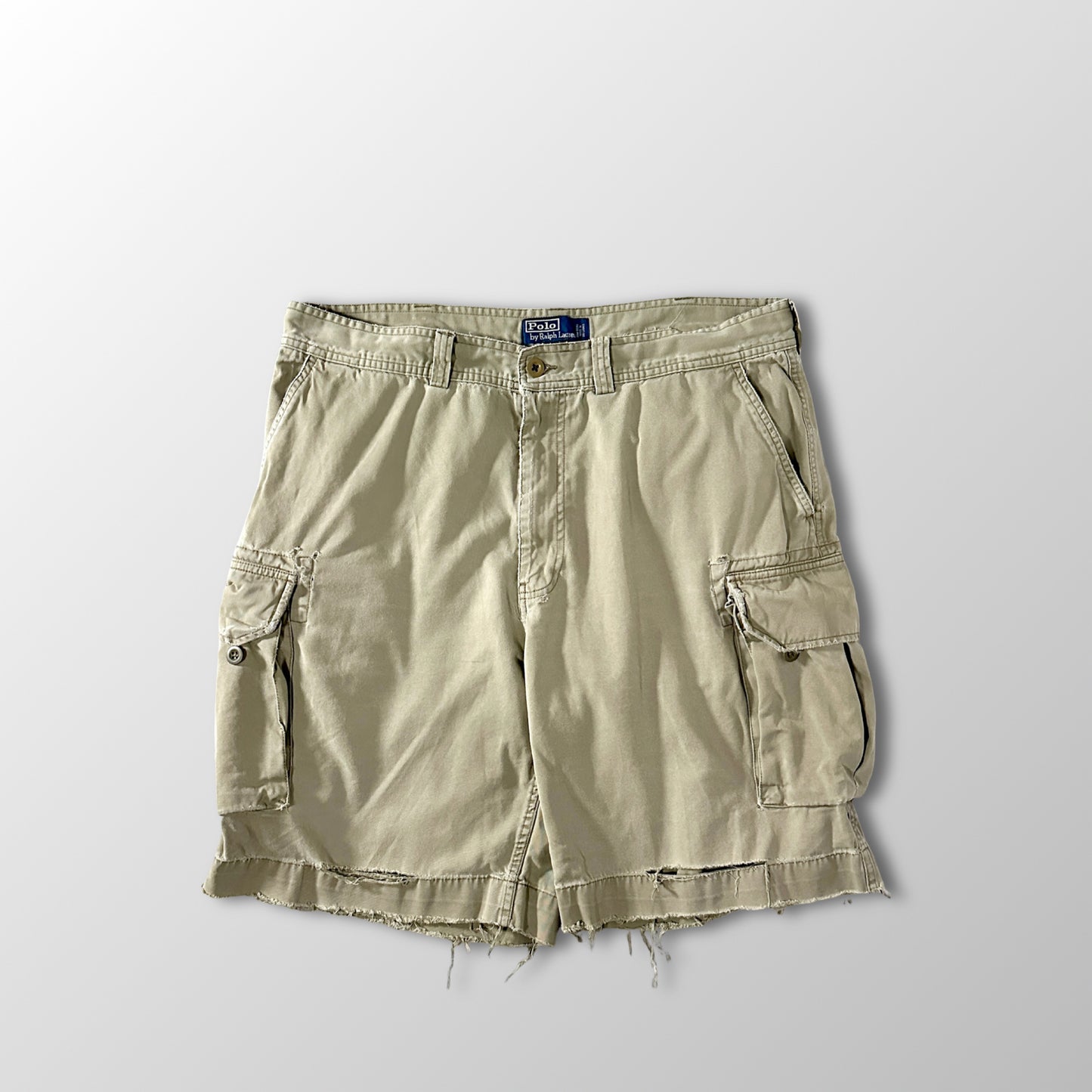 Polo by Ralph Lauren Khaki Cargo Shorts Size 38