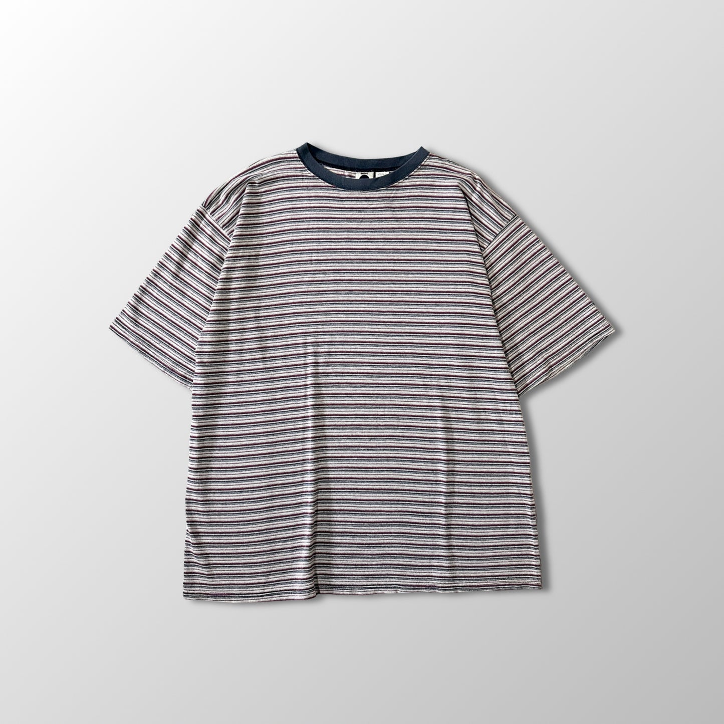 Multi Stripe T-Shirt XL Made in USA