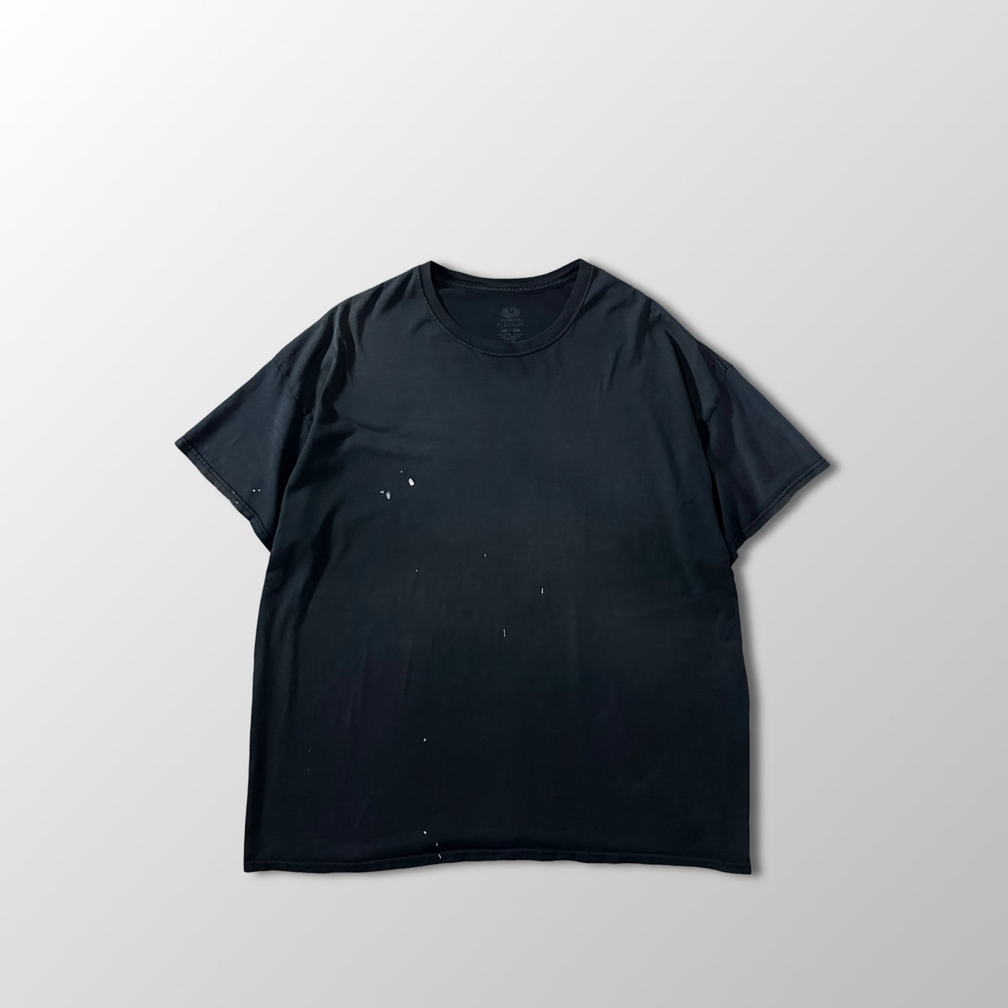 Black Paint Splatter T-Shirt 2XL