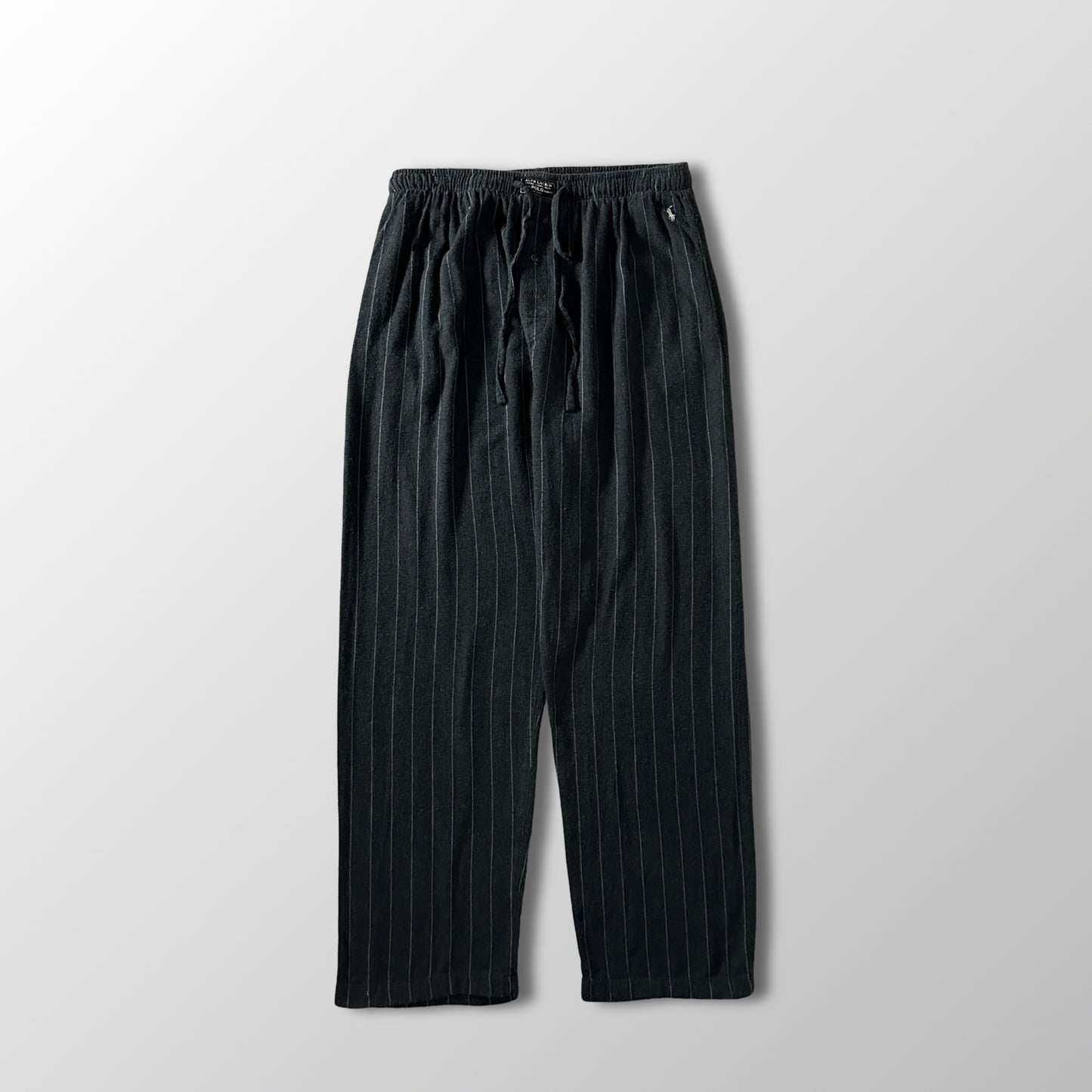 Polo Ralph Lauren Gray Pinstripe Cotton Sleep Pants Size L