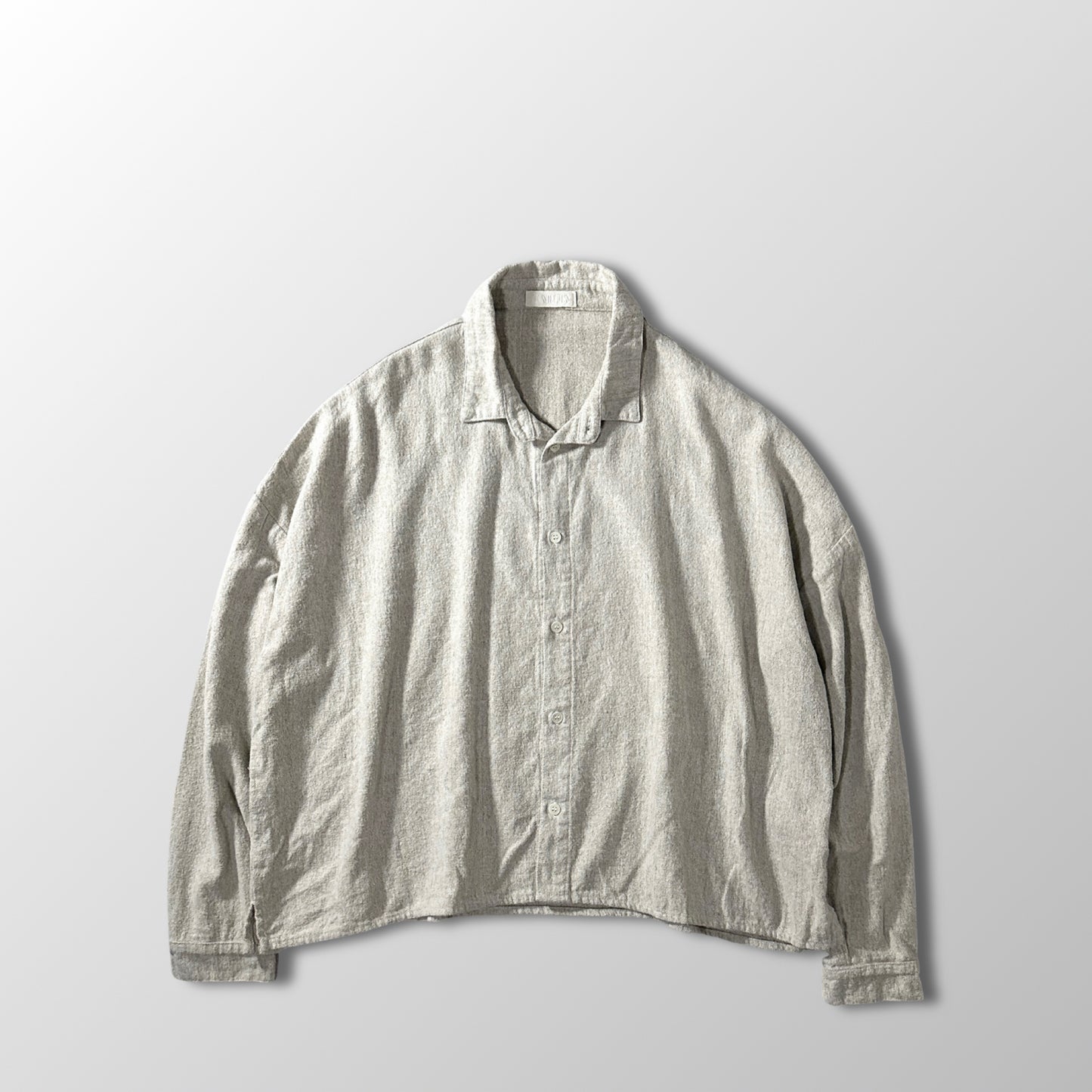 CP Shades Oatmeal Cotton Oversized Shirt Size L