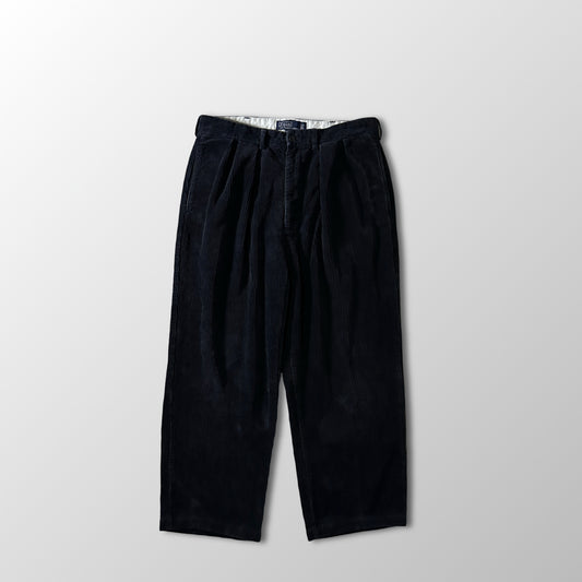 Polo by Ralph Lauren Black Cotton Corduroy Andrew Pant Size 35/30