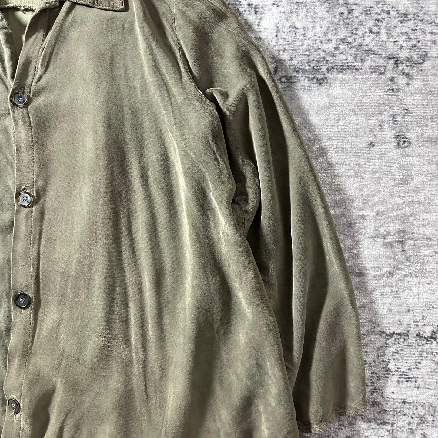 Rayon Long Sleeve Shirt – M – Taupe Khaki – Solid - CP SHADES