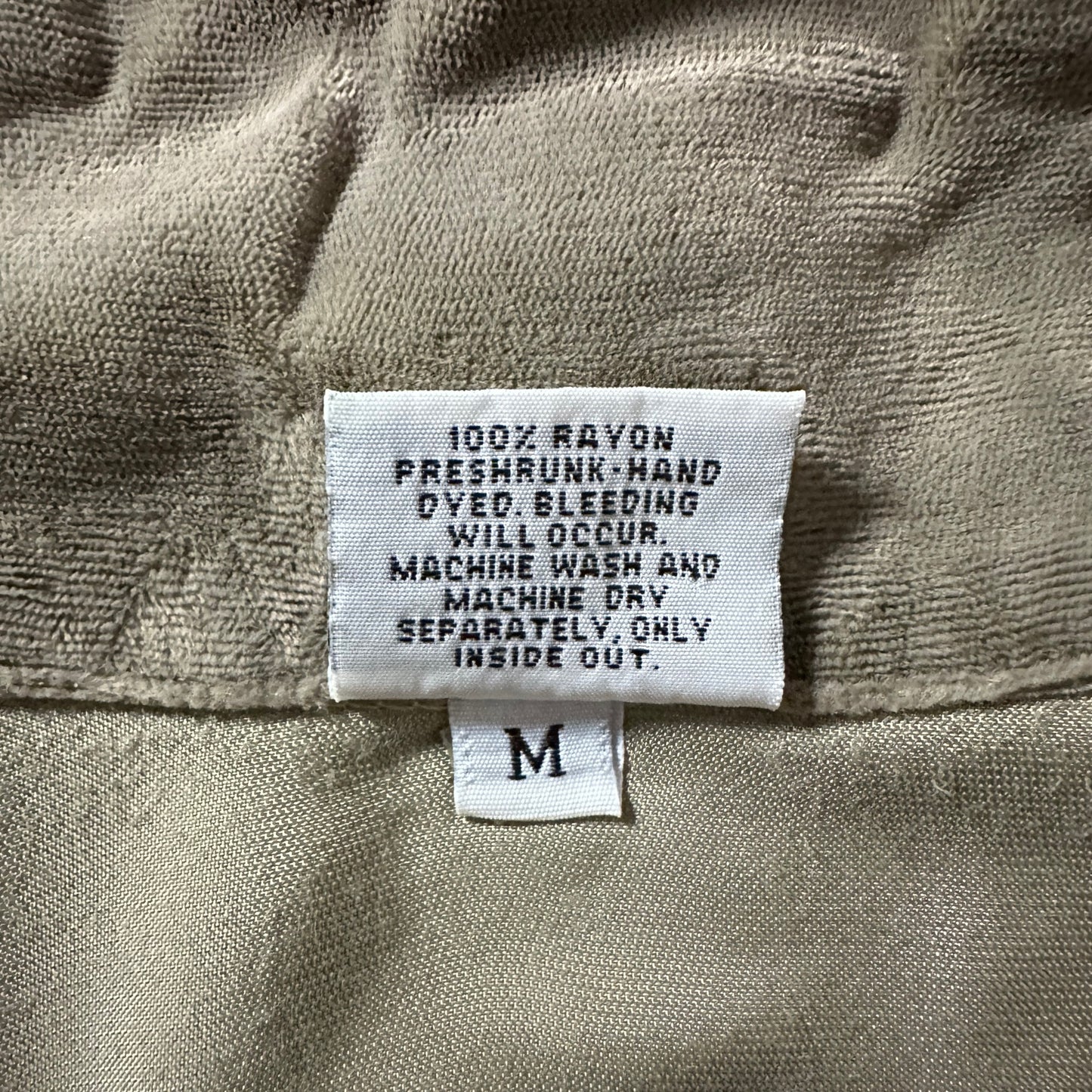 Rayon Long Sleeve Shirt – M – Taupe Khaki – Solid - CP SHADES