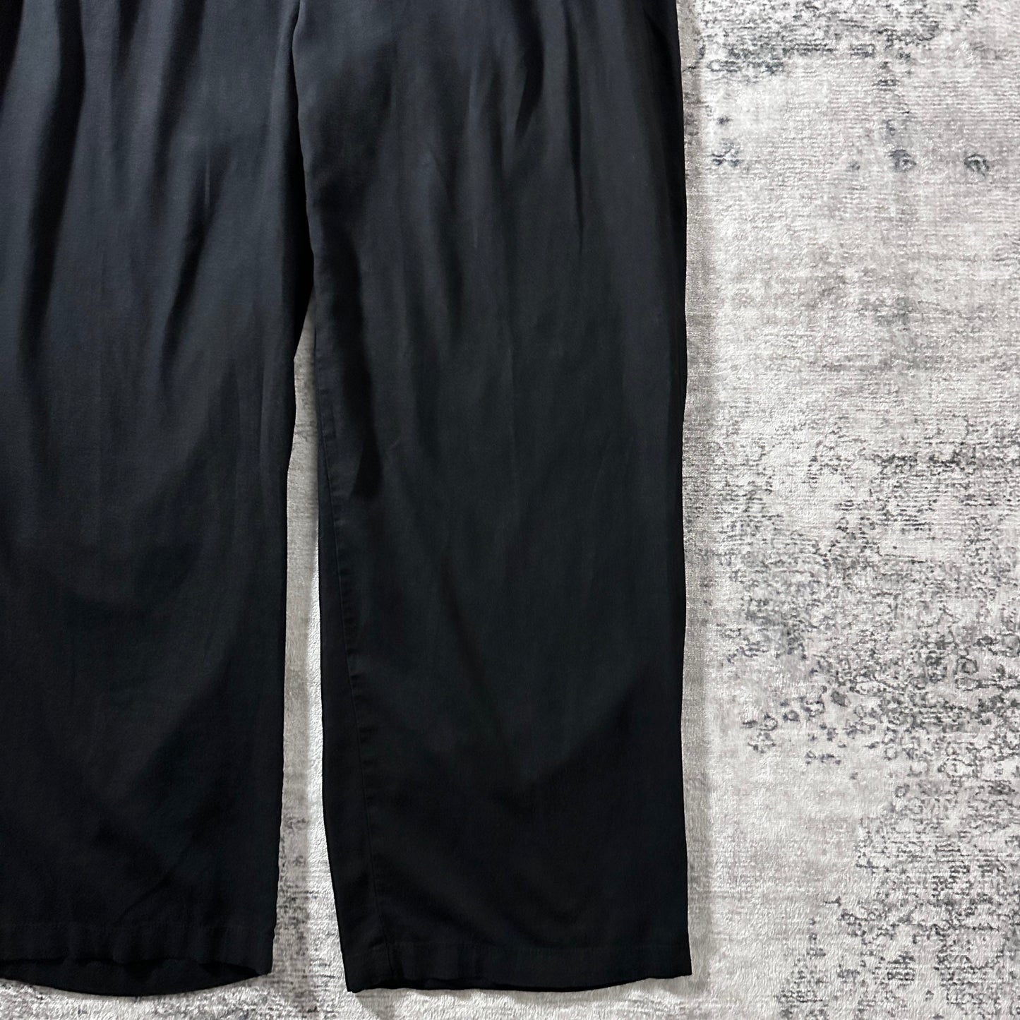 Old Navy Linen Viscose Wide Easy Pants – XL Black