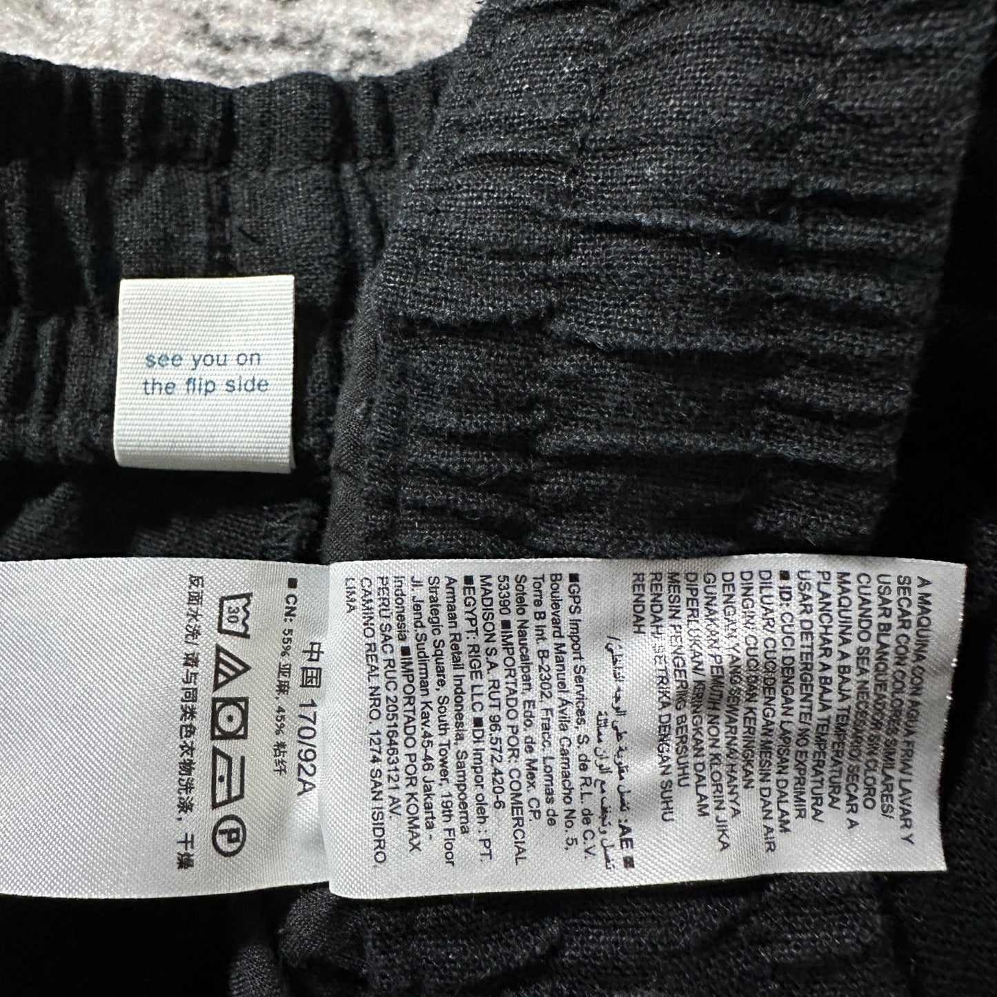 Old Navy Linen Viscose Wide Easy Pants – XL Black