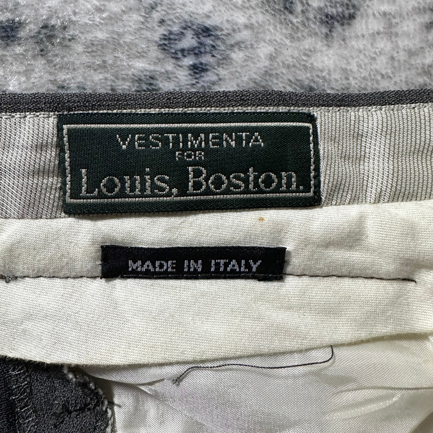 Gray Pleated Trousers – Made in Italy