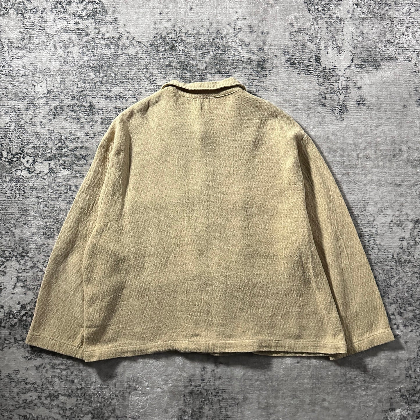 CP Shades 100% Cotton Beige Four Pocket Short Jacke