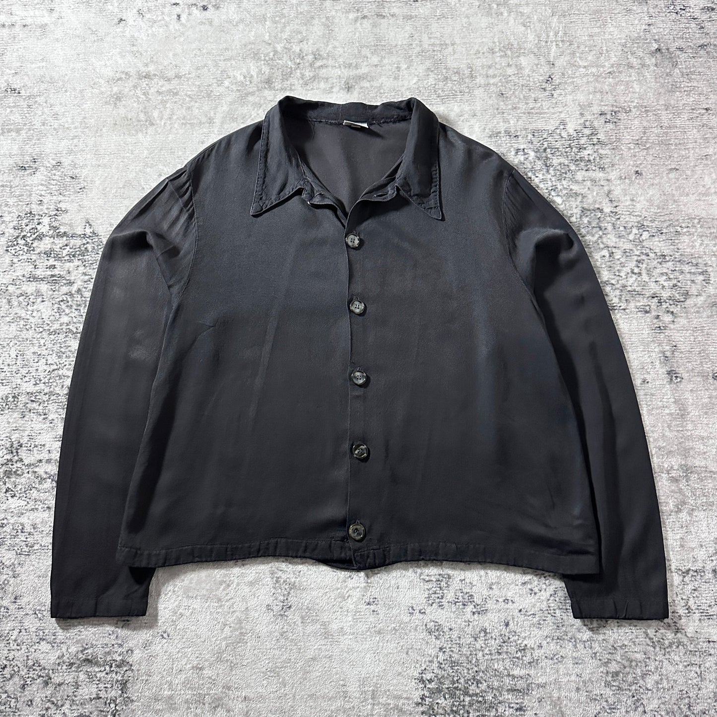 CP SHADES 100% Rayon Black Short Jacket / Size M