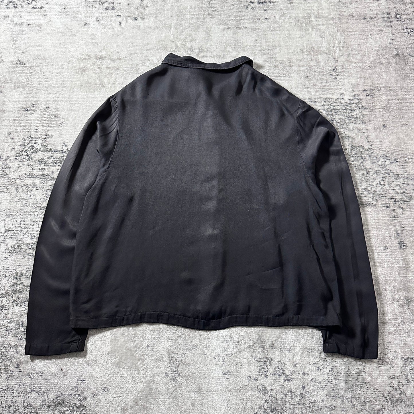 CP SHADES 100% Rayon Black Short Jacket / Size M