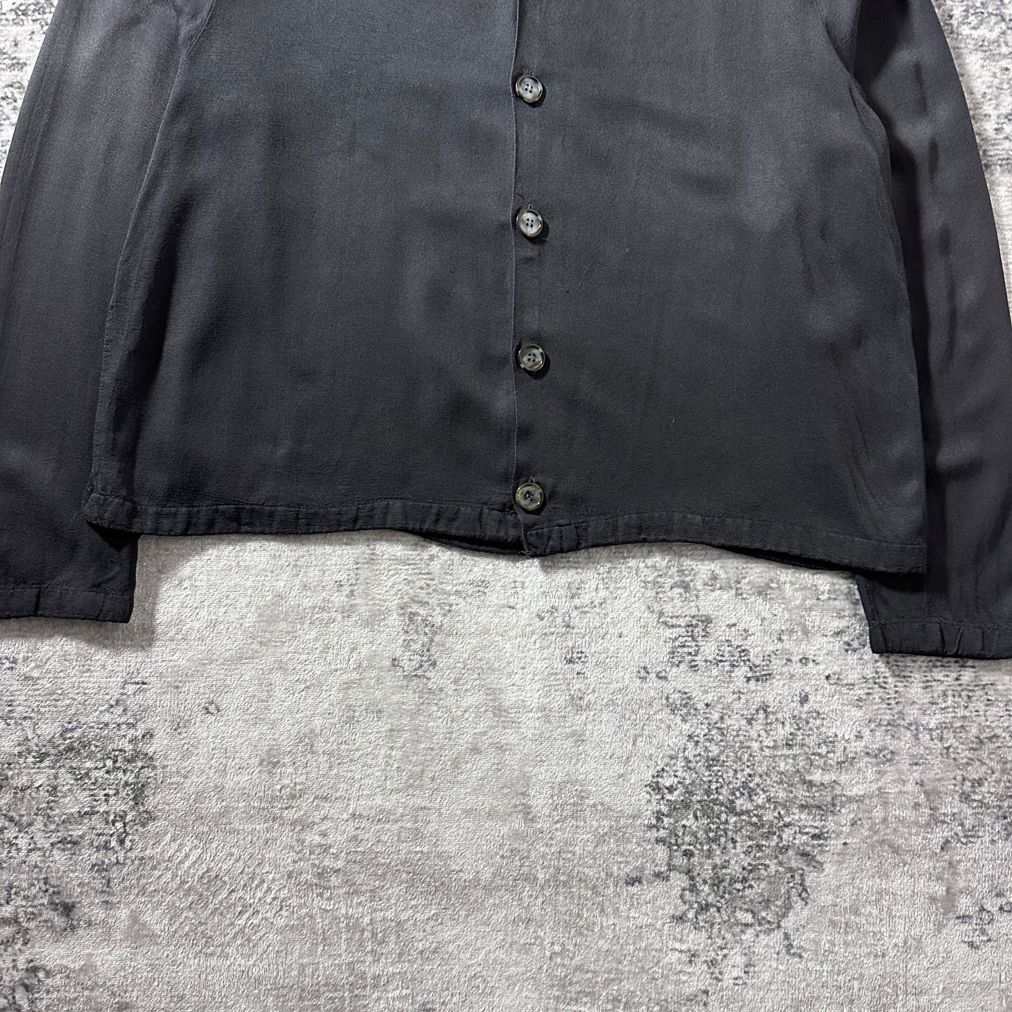 CP SHADES 100% Rayon Black Short Jacket / Size M