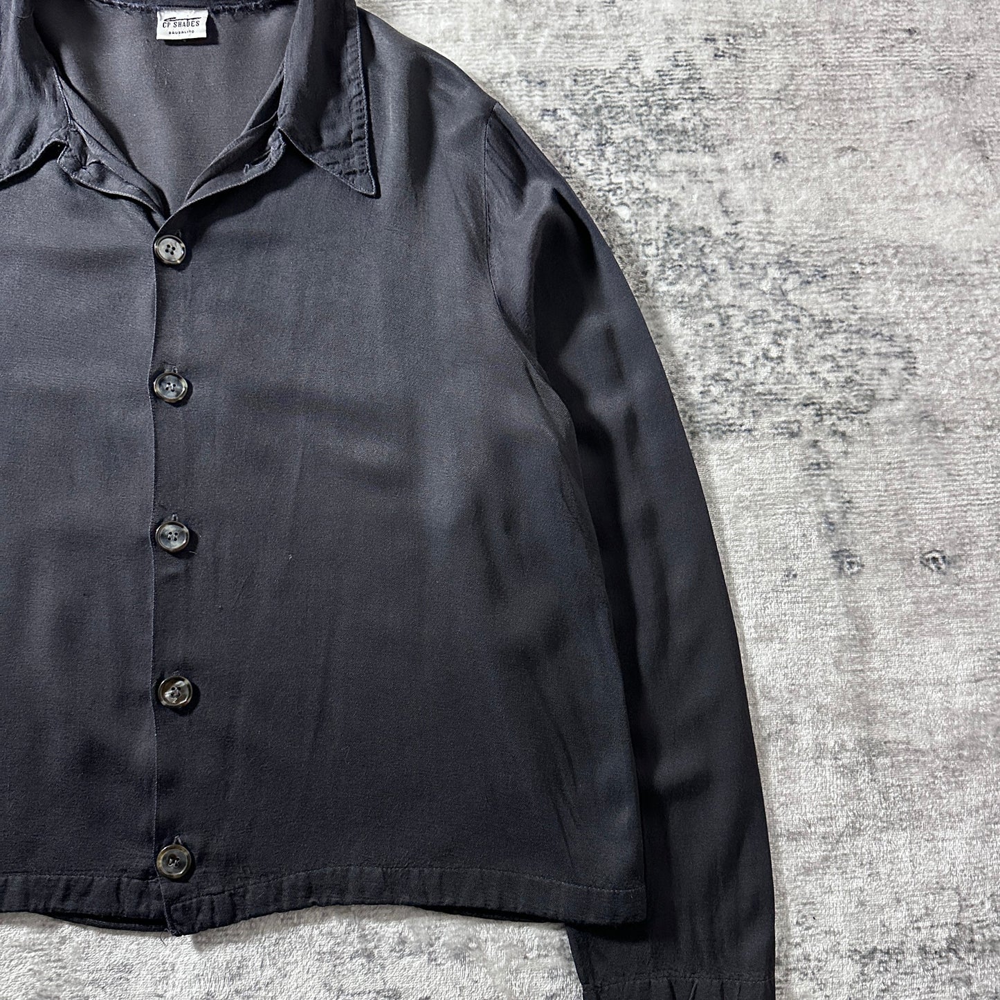 CP SHADES 100% Rayon Black Short Jacket / Size M