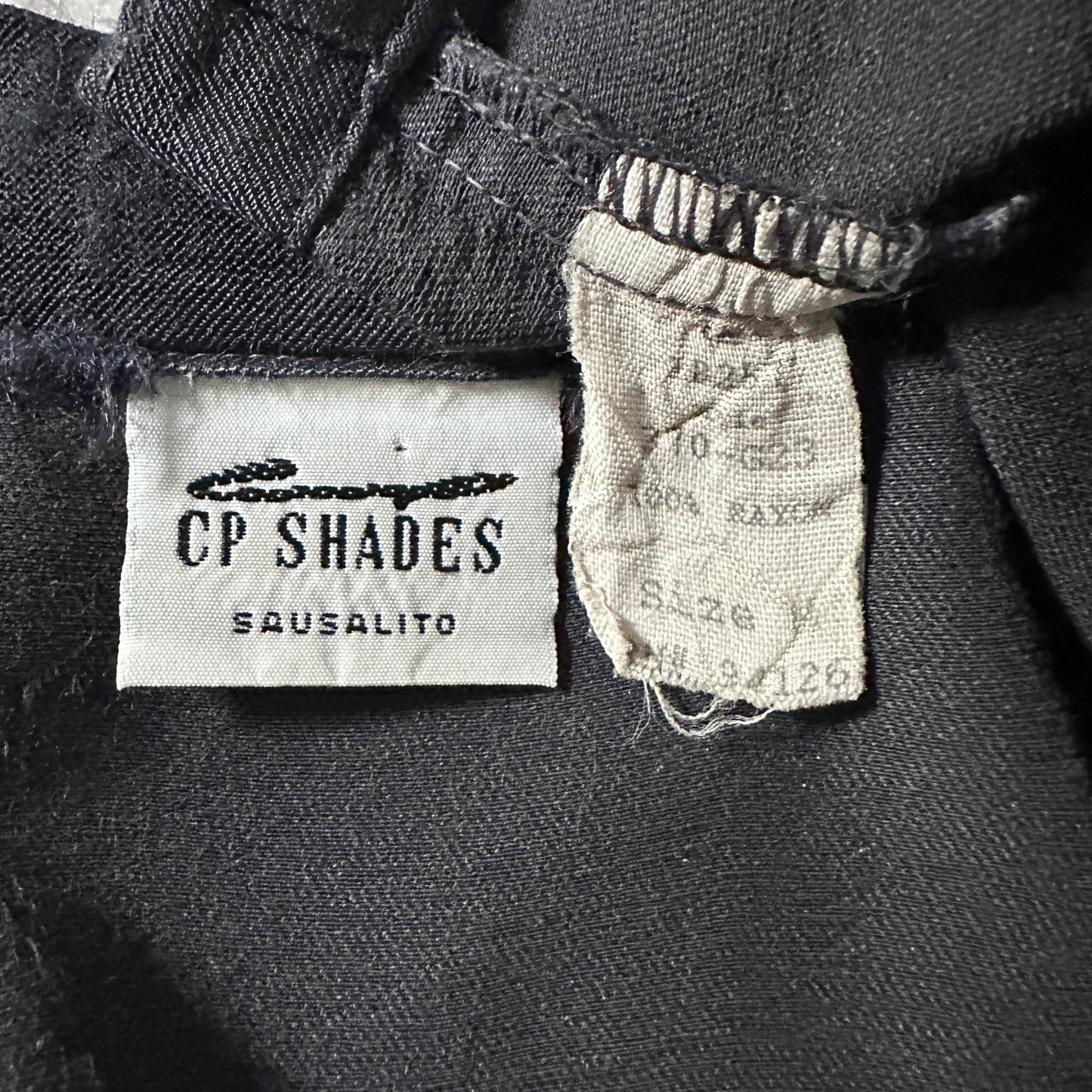 CP SHADES 100% Rayon Black Short Jacket / Size M