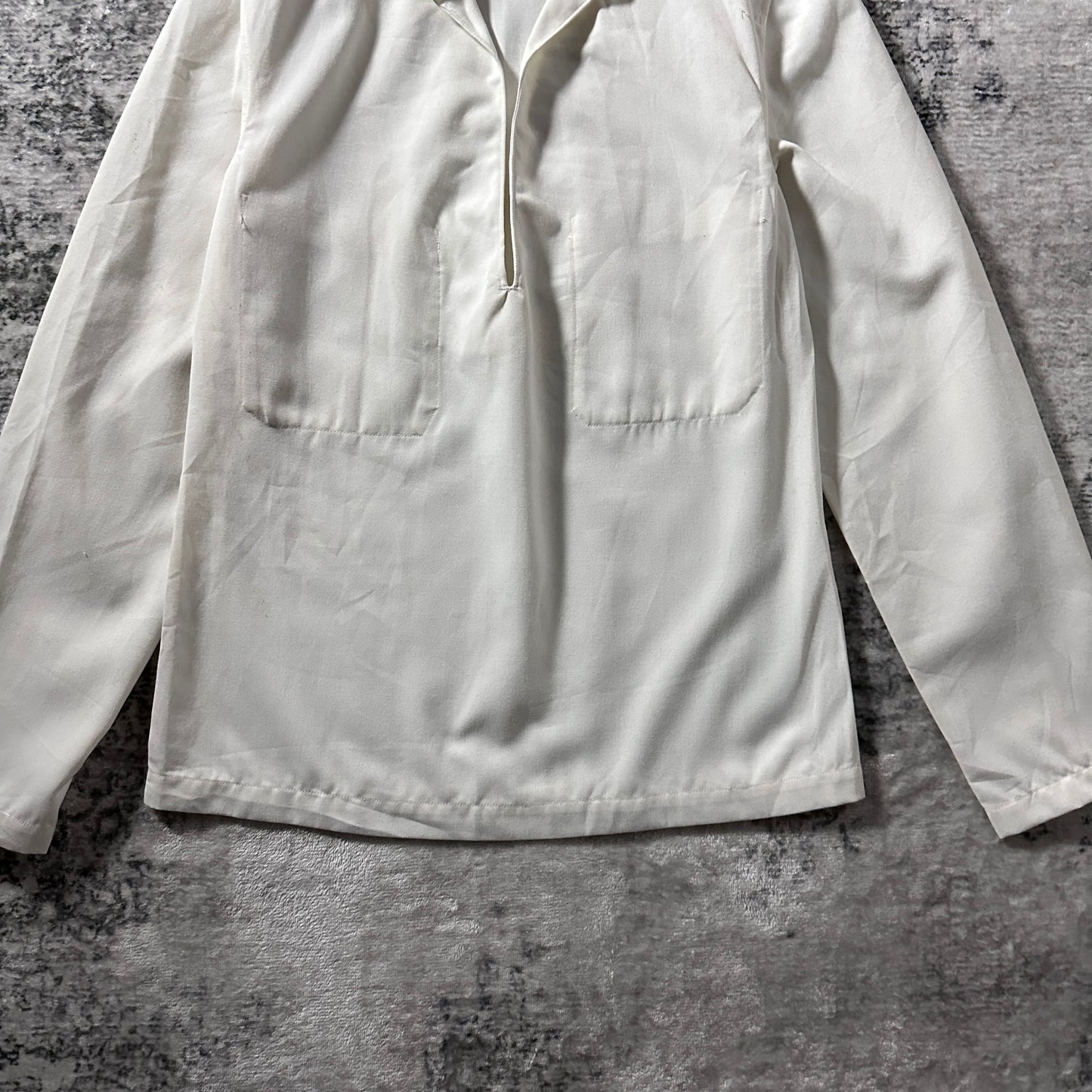 White Pullover Smock Shirt – 96L
