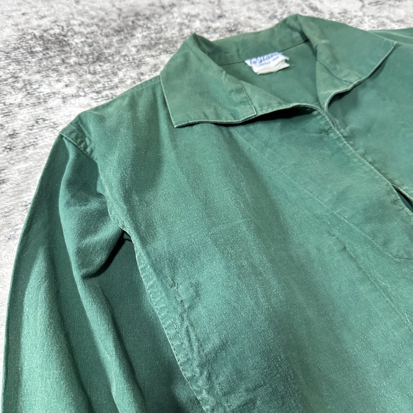 Fisherman's Smock LE GLAZIK Green - Pullover Smock Shirt