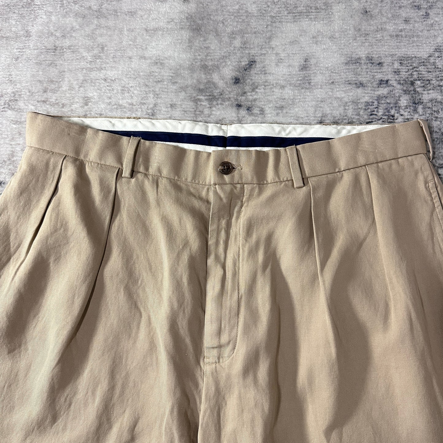 Ralph Lauren Beige Cotton Silk Linen Fairway Shorts W36 POLO GOLF