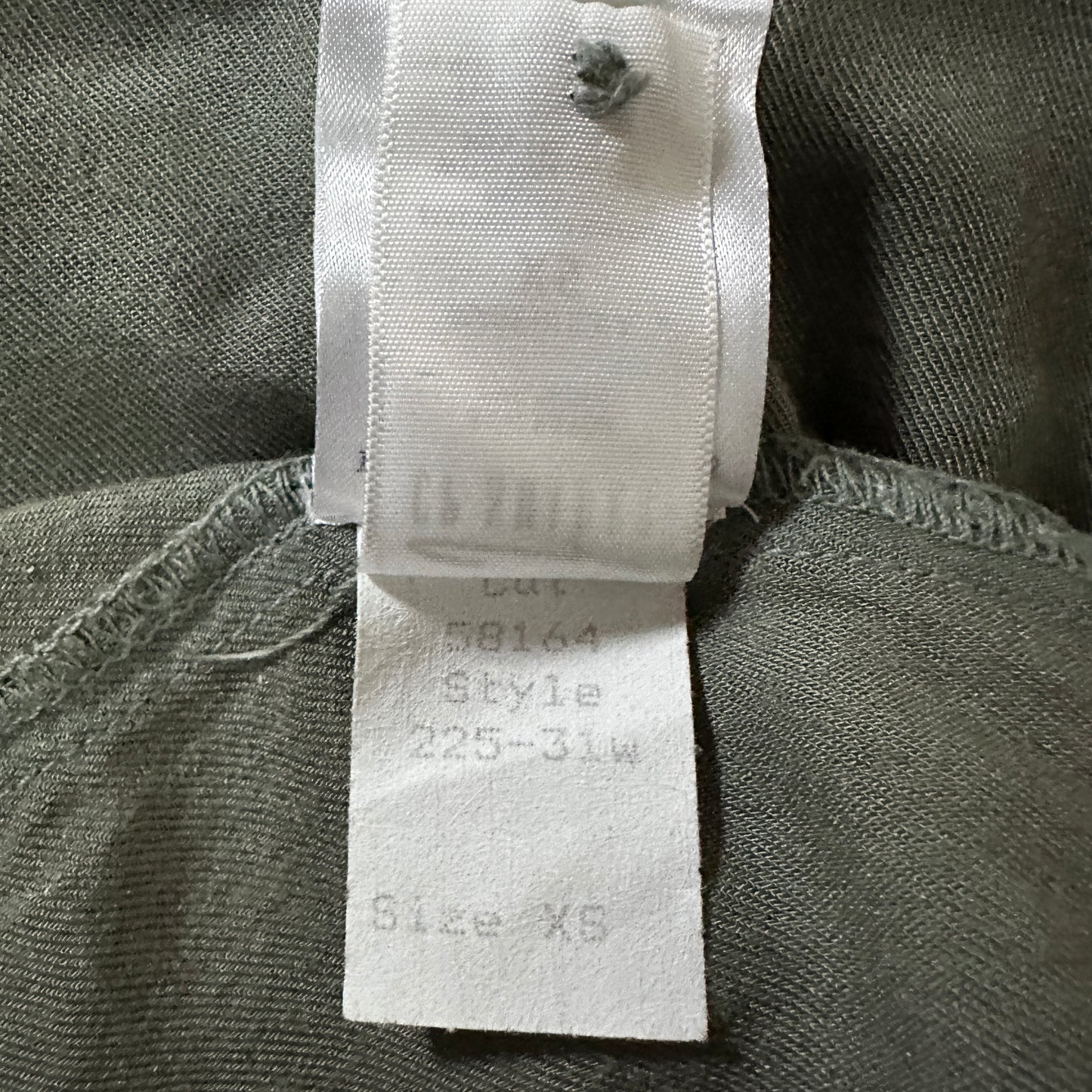 CP SHADES Rayon Wool Olive Pullover Shirt Size F