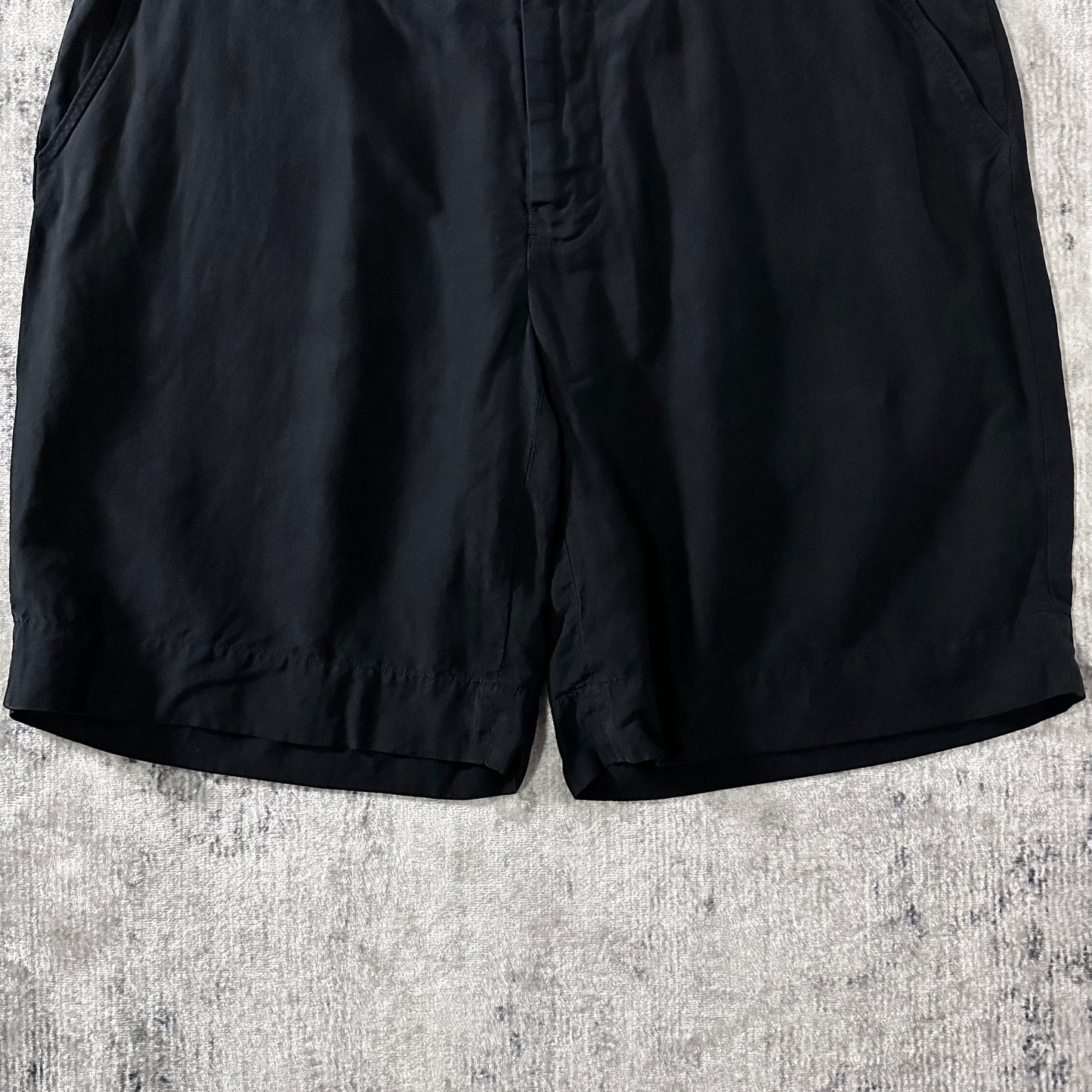 Polo by Ralph Lauren Linen Silk Black Shorts Size 38