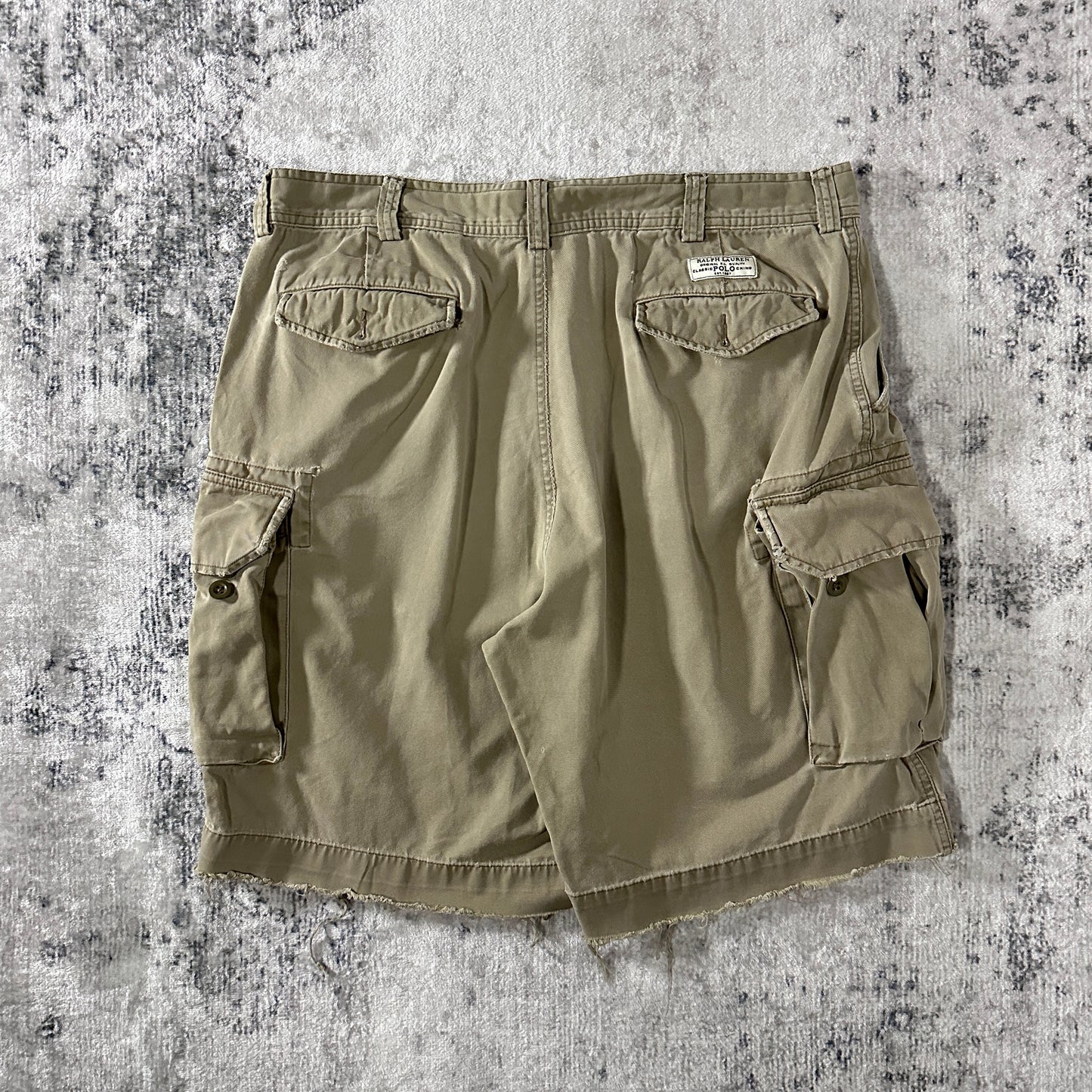 Polo by Ralph Lauren Khaki Cargo Shorts Size 38