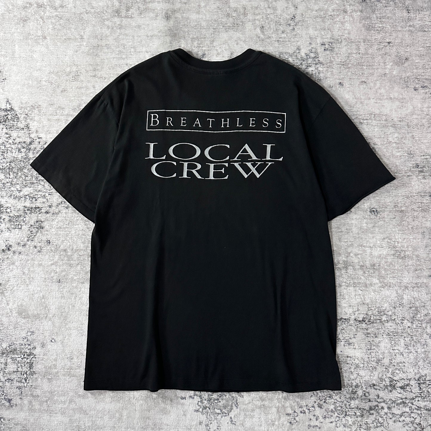 Kenny G Breathless Local Crew Hanes Ultraweight Black T-Shirt XL