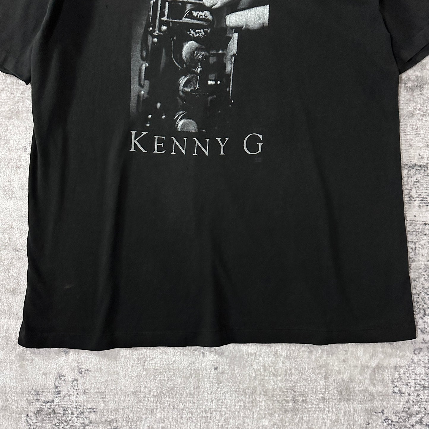 Kenny G Breathless Local Crew Hanes Ultraweight Black T-Shirt XL