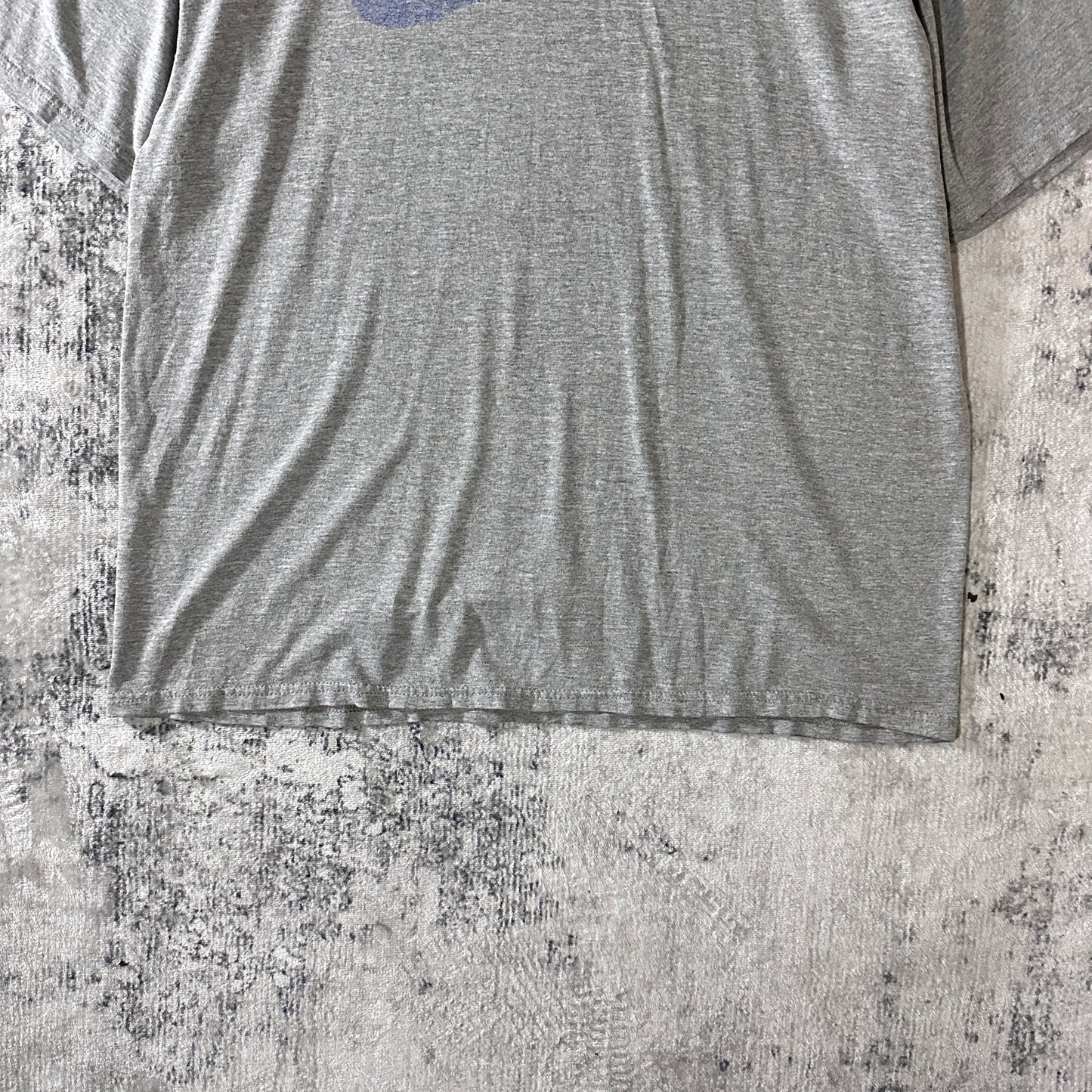 Nike Center Swoosh Heather Gray T-Shirt L